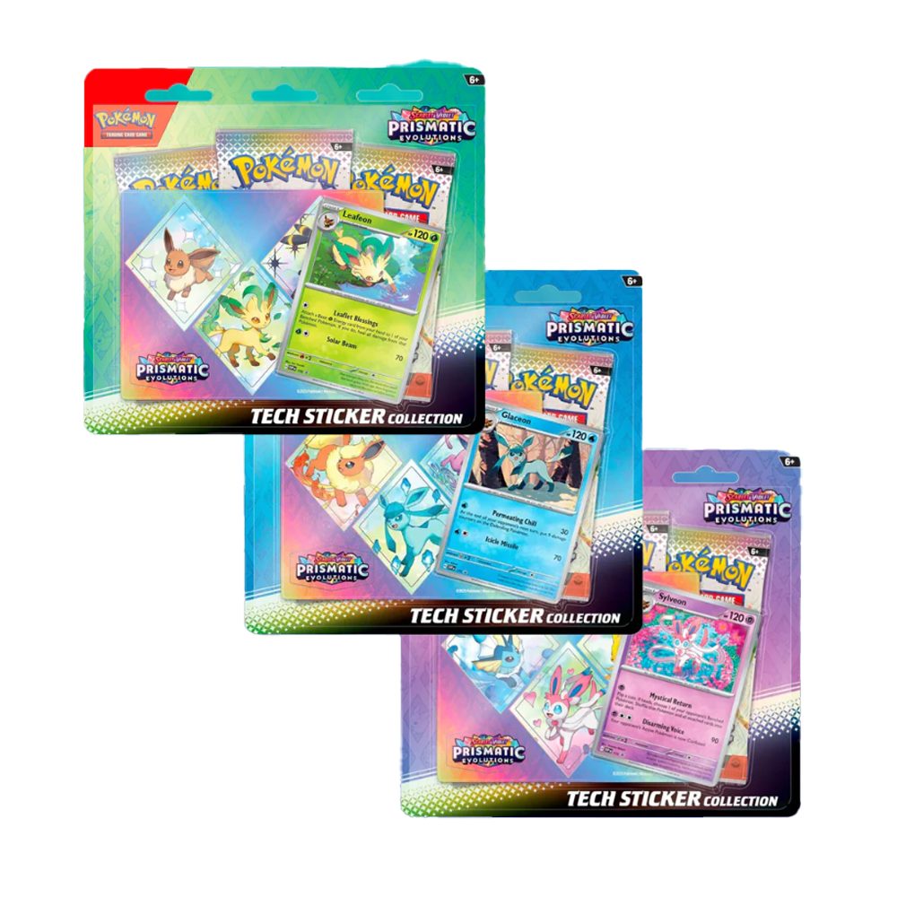 The Pokémon Company Sammelkarte Pokemon Prismatische Entwicklungen Tech Sticker KP8.5 DE