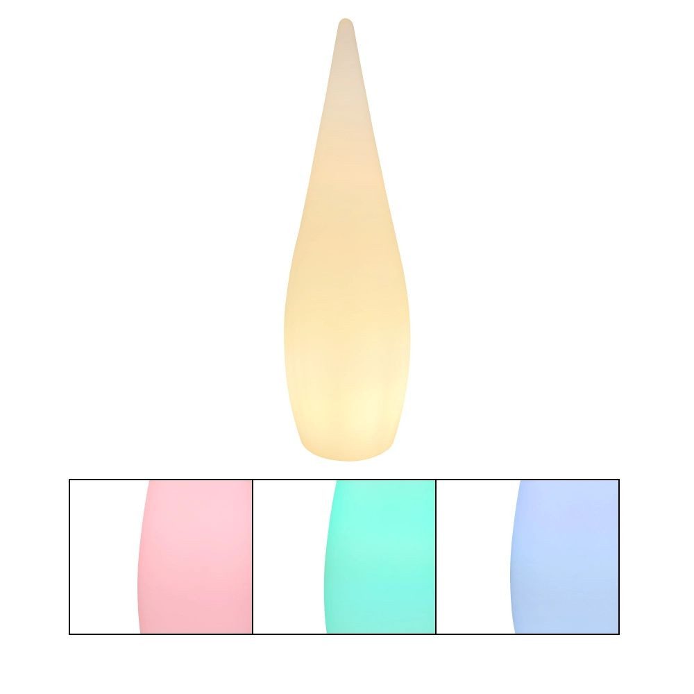 GLOBO LIGHTING Außen-Stehlampe VASCON, Dimmfunktion, RGB, mehrere Helligkei günstig online kaufen