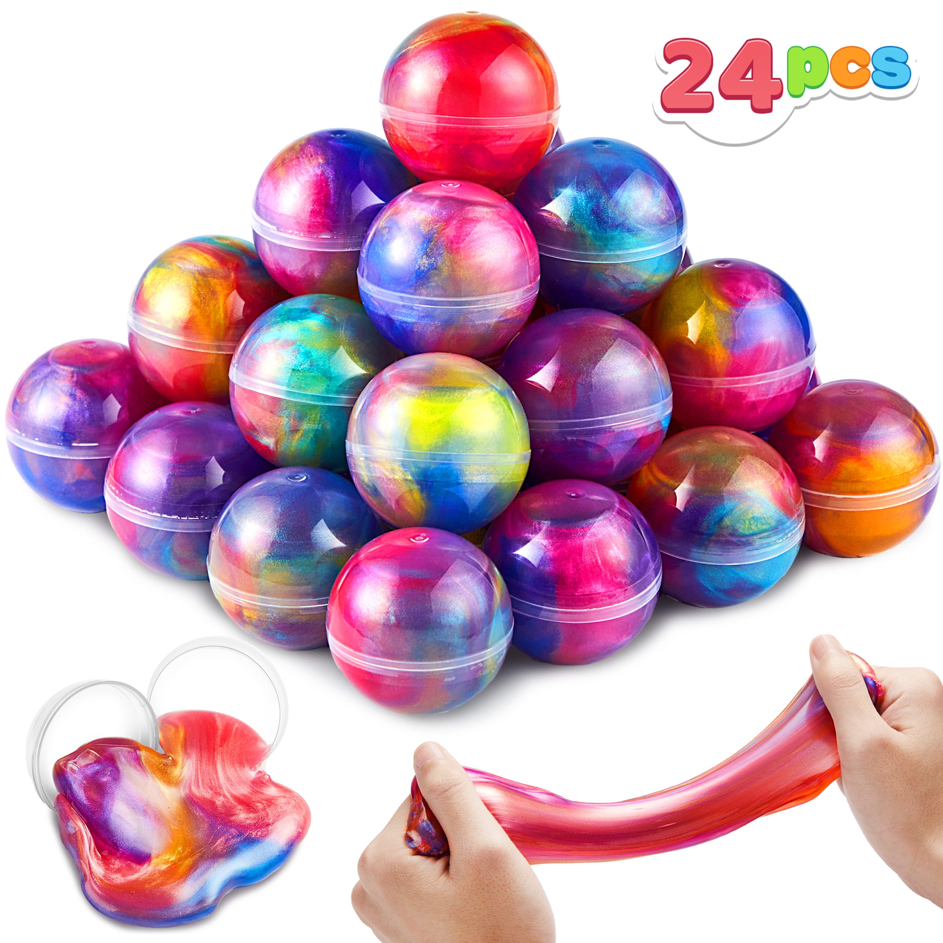 JOYIN Knete JOYIN 24 Pack Slime Kit(Rosa), Galaxy Slime Ball Slime Set