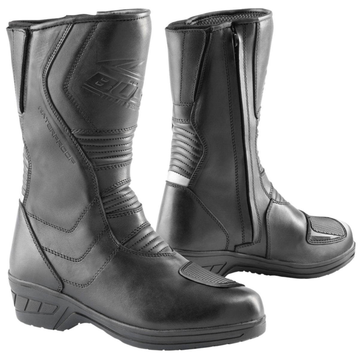 Büse Büse D20 Touring Stiefel wasserdicht schwarz Damen 41 Motorradstiefel (Packung, Antistatische und Öl- und Benzinfeste Sohle)