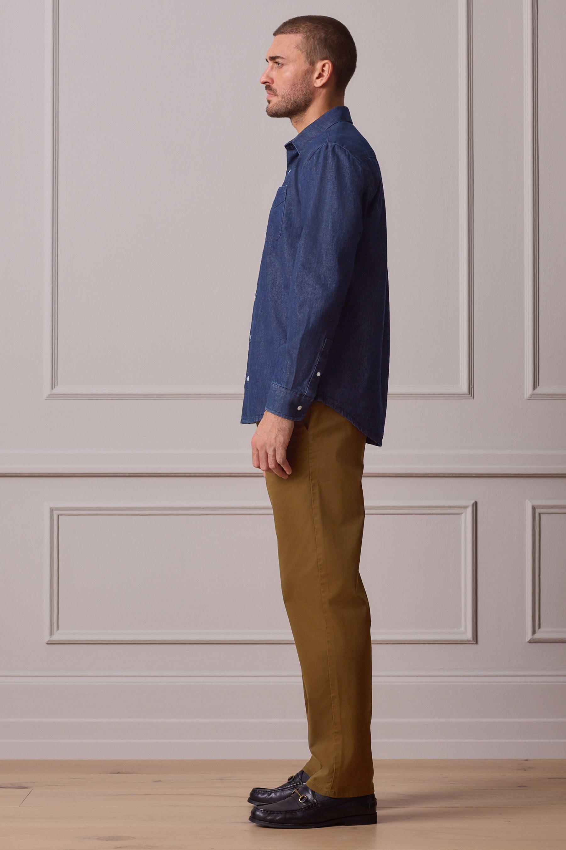 Next Chinohose Straight Fit Ultimate Chinohose (1-tlg)