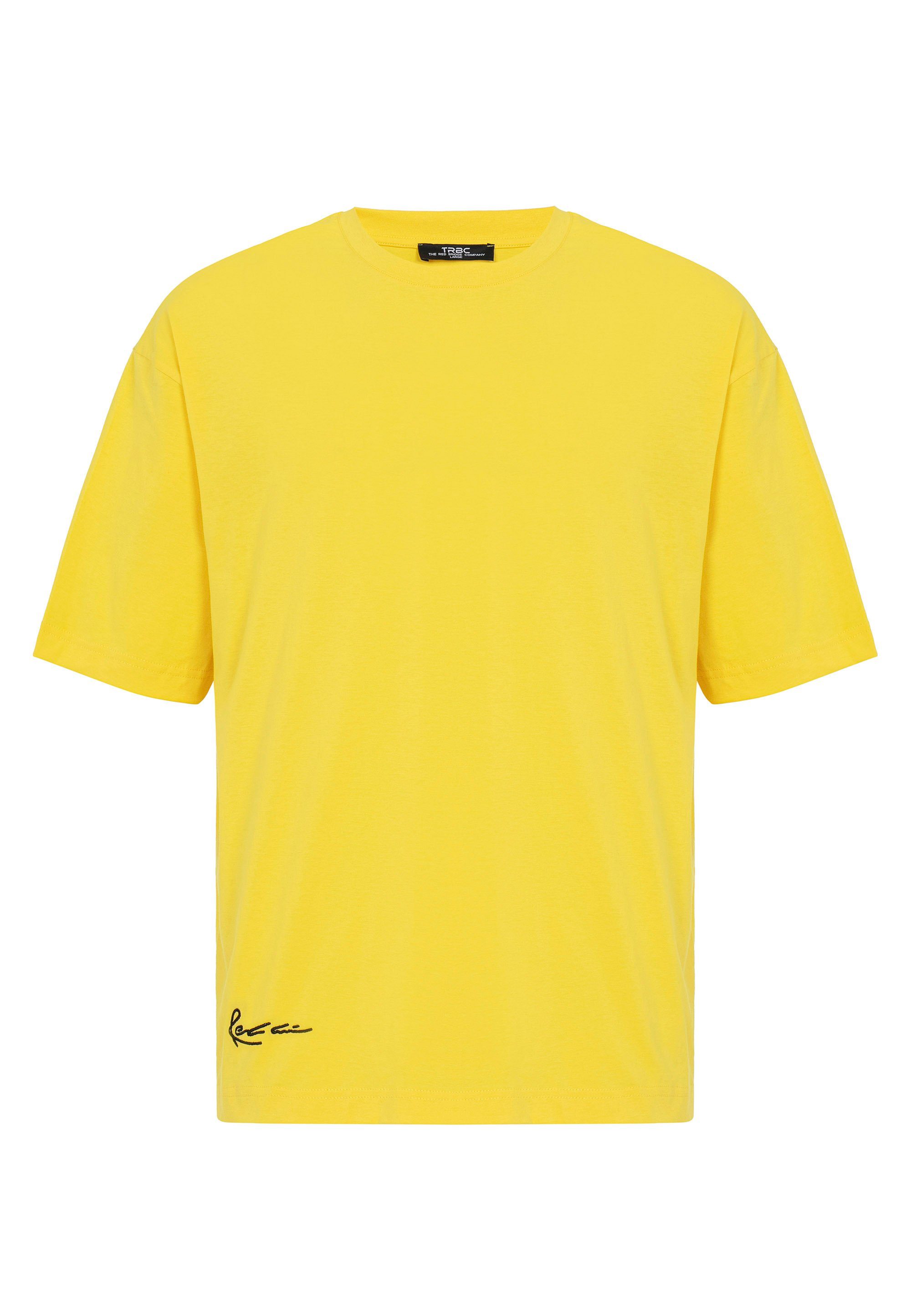 im T-Shirt RedBridge gelb Oversize-Schnitt angesagten