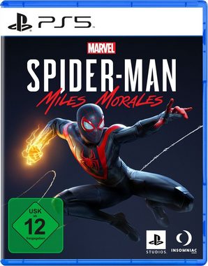 Playstation Playstation Sony PS5 Konsole Disk Laufwerk + Spider-Man: Miles Morales, Blu-ray Disc Version - Playstation Bundle Set