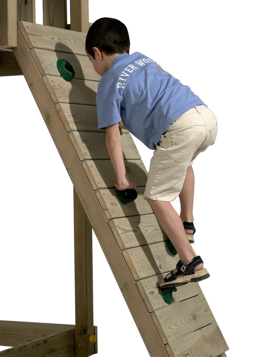 Loggyland Lauflernwagen Klettersteine für Kletterwand Set - Haltegriffe, Klettergriffe, (12-tlg., Set aus 12/24/36/48/60), mit Innensechskantschrauben und Einschlagmuttern