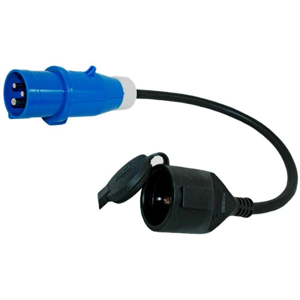 HABA B.V. Adapterkabel von CEE Stecker auf Schuko Kupplung CEE-Adapterkabel
