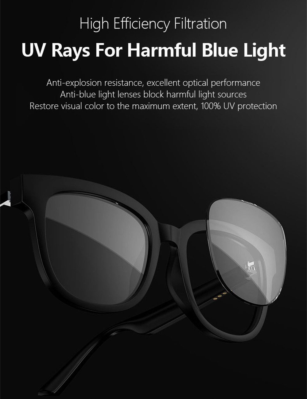 RWEUOQ Sonnenbrille Smart Sonnenbrille mit Bluetooth, günstig online kaufen