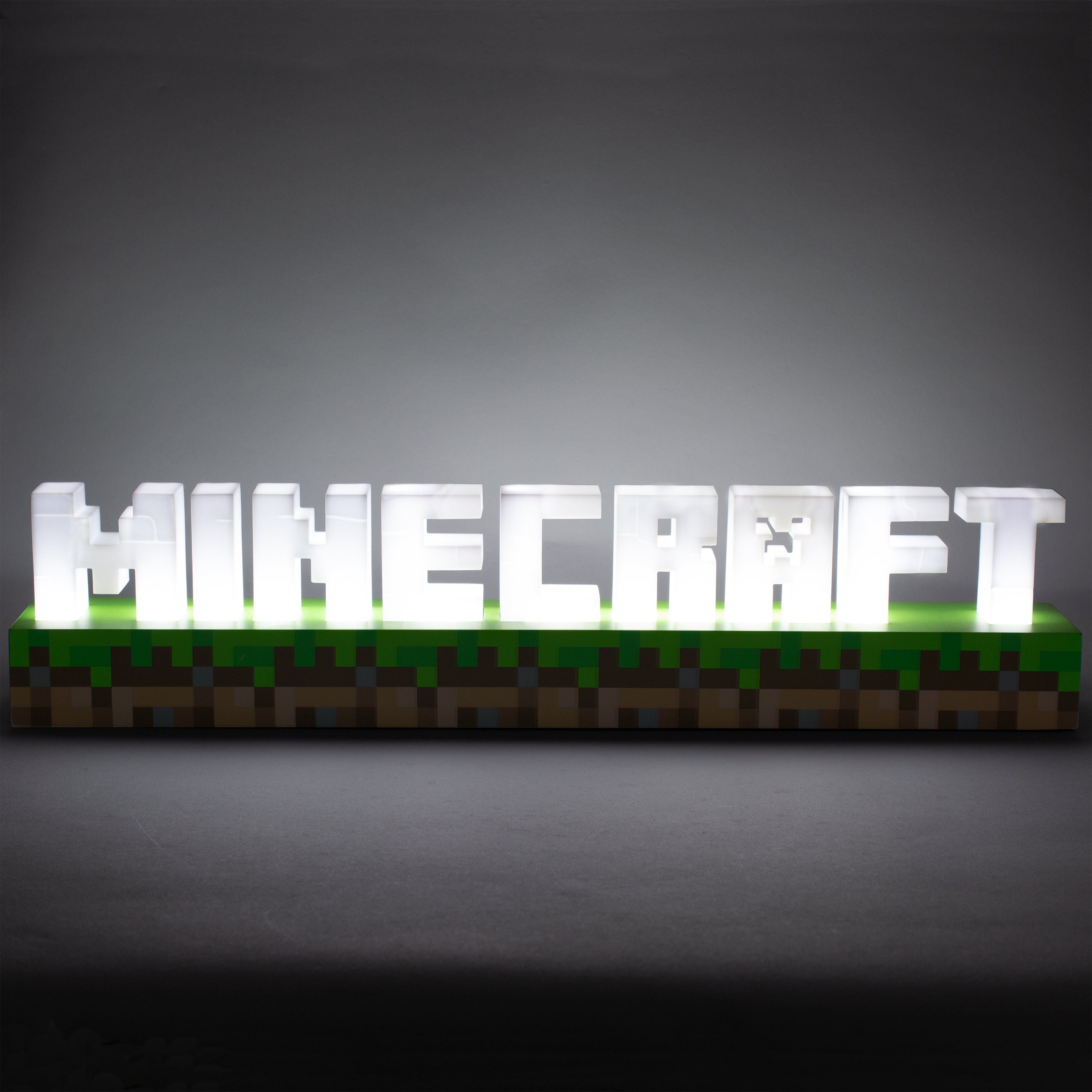 Logo LED Minecraft Leuchte Paladone Dekolicht