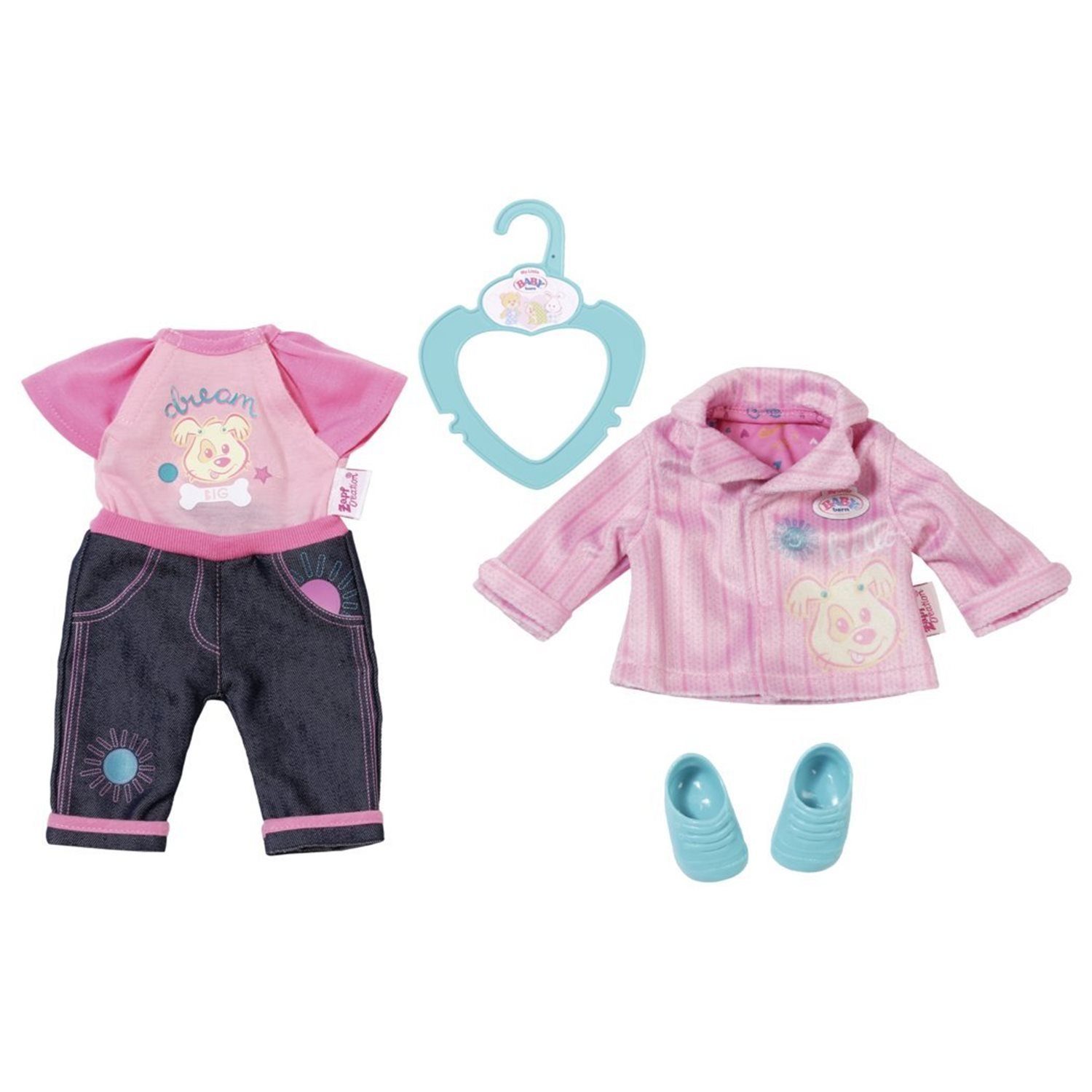 Zapf Creation® Puppenkleidung 825464 My Little BABY born® Kita Outfit günstig online kaufen