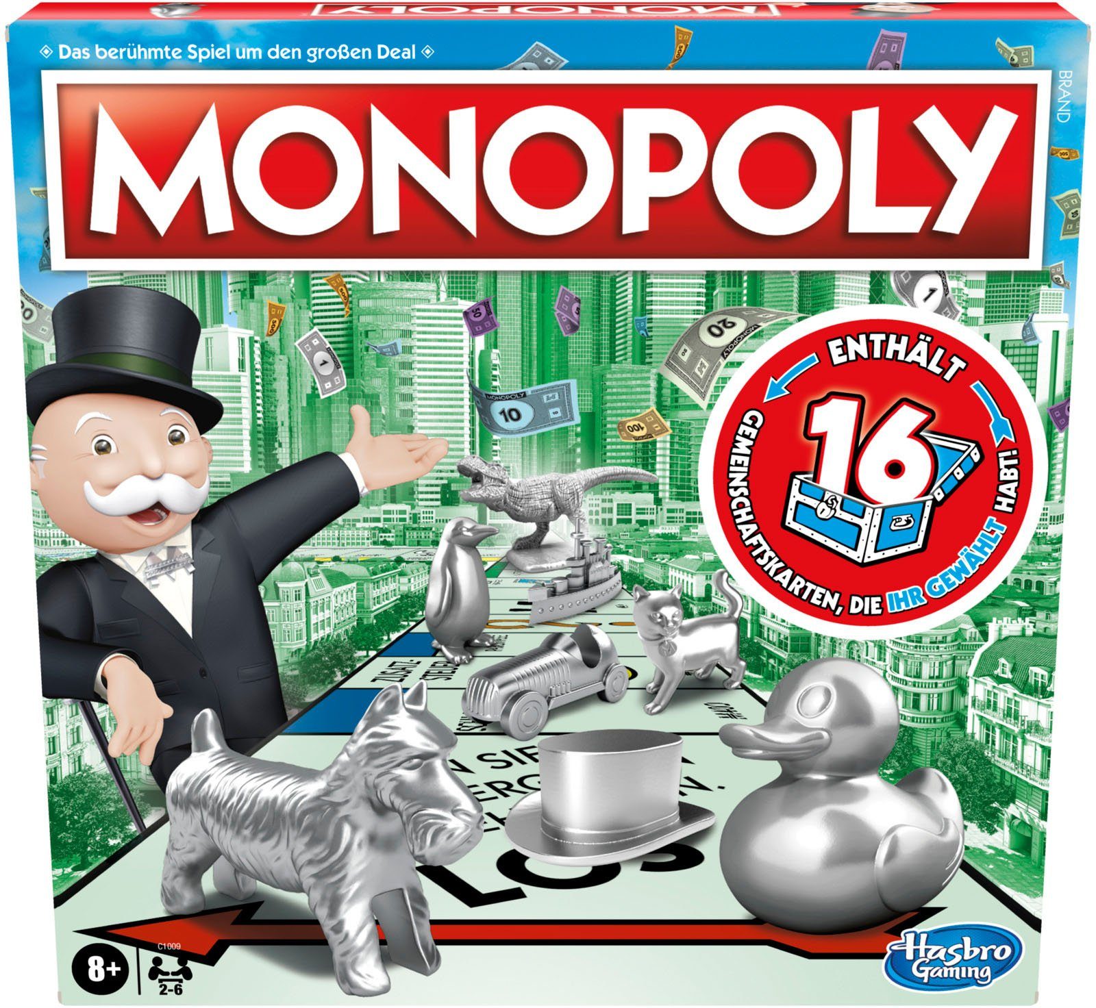 Hasbro Spiel, Monopoly Classic, Made in Europe | Spiele