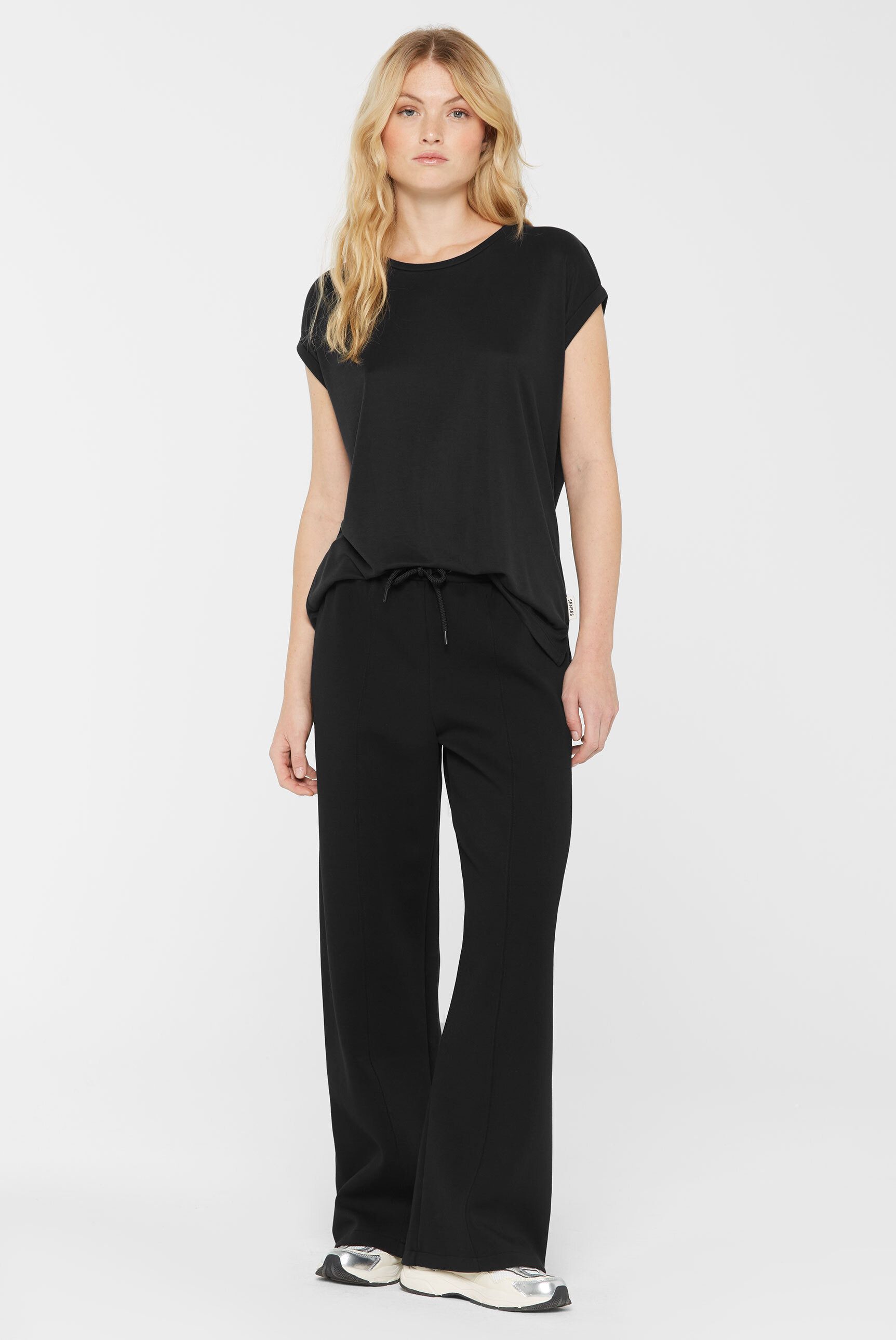 SENSES.THE LABEL Stoffhose mit Elastikbund und günstig online kaufen