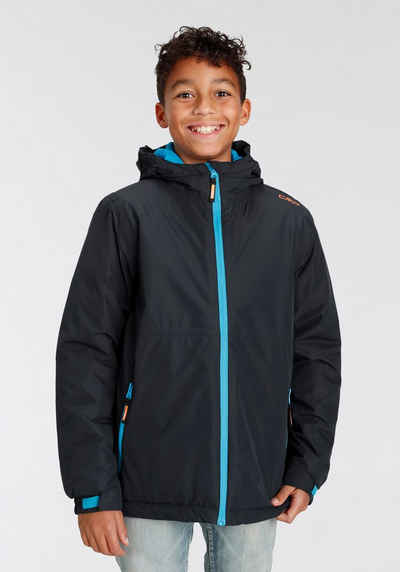 CMP Outdoorjacke KID JACKET FIX HOOD - für Kinder Schnell trocknend & Atmungsaktiv & Wärmend