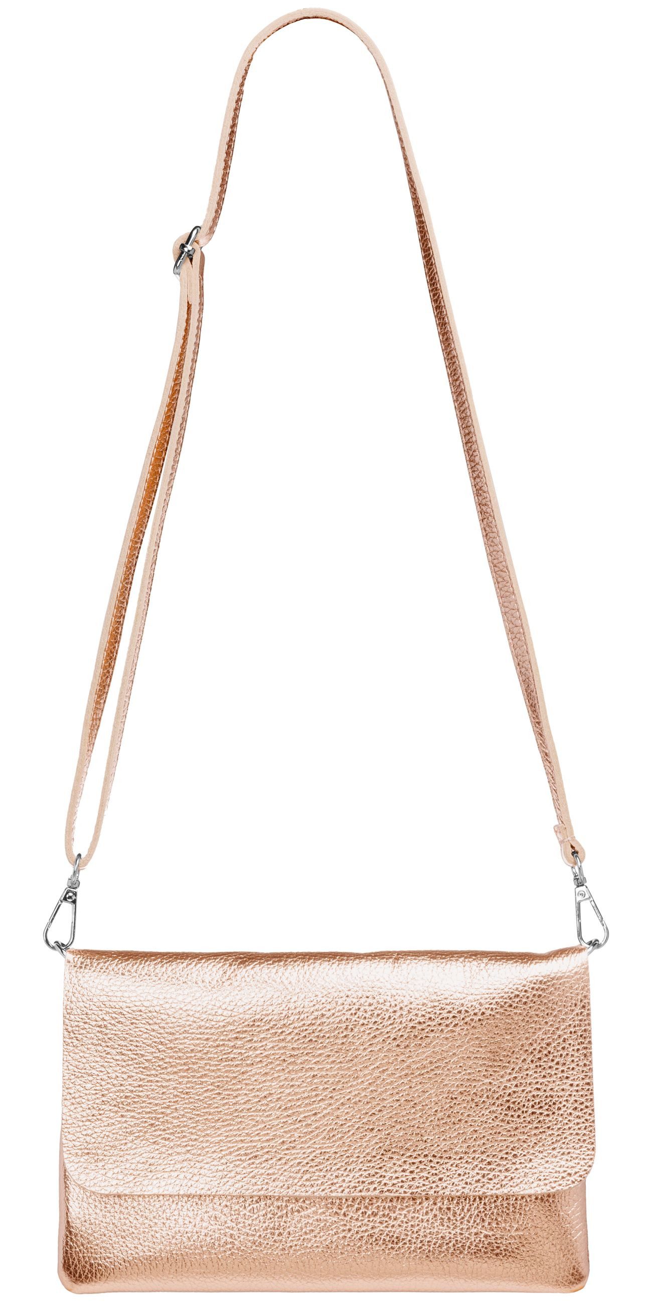 Caspar Clutch Abendtasche Damen Leder Handtasche - CLASSIC LINE - Modell No.835, leicht, elegant & unempfindlich - 100% Echtleder - Handmade in Italy – Bild 2 von 5