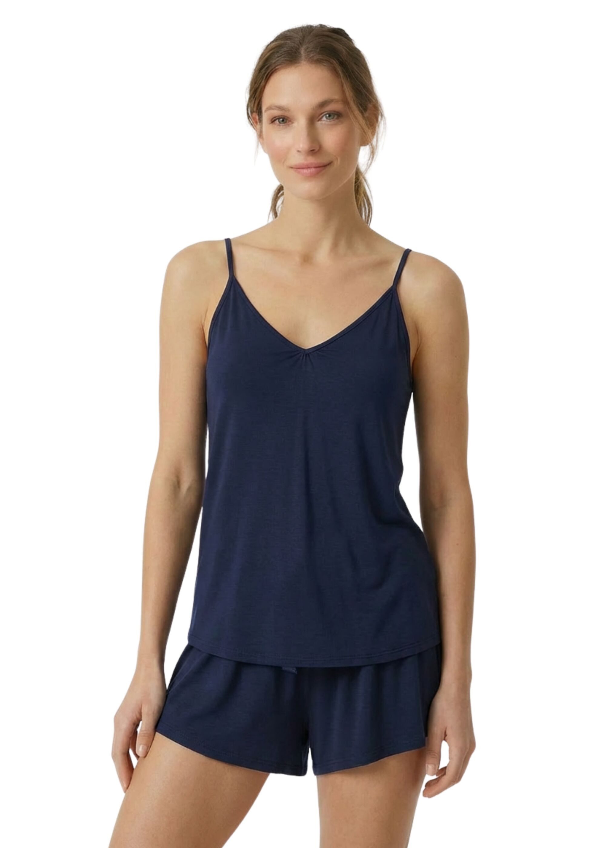 MYJAMA Tanktop Ciara mit Raffung