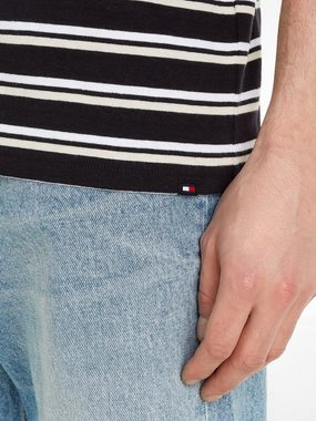 Tommy Jeans T-Shirt TJM REG EASY STRIPE TEE mit mehrfarbigen Streifen