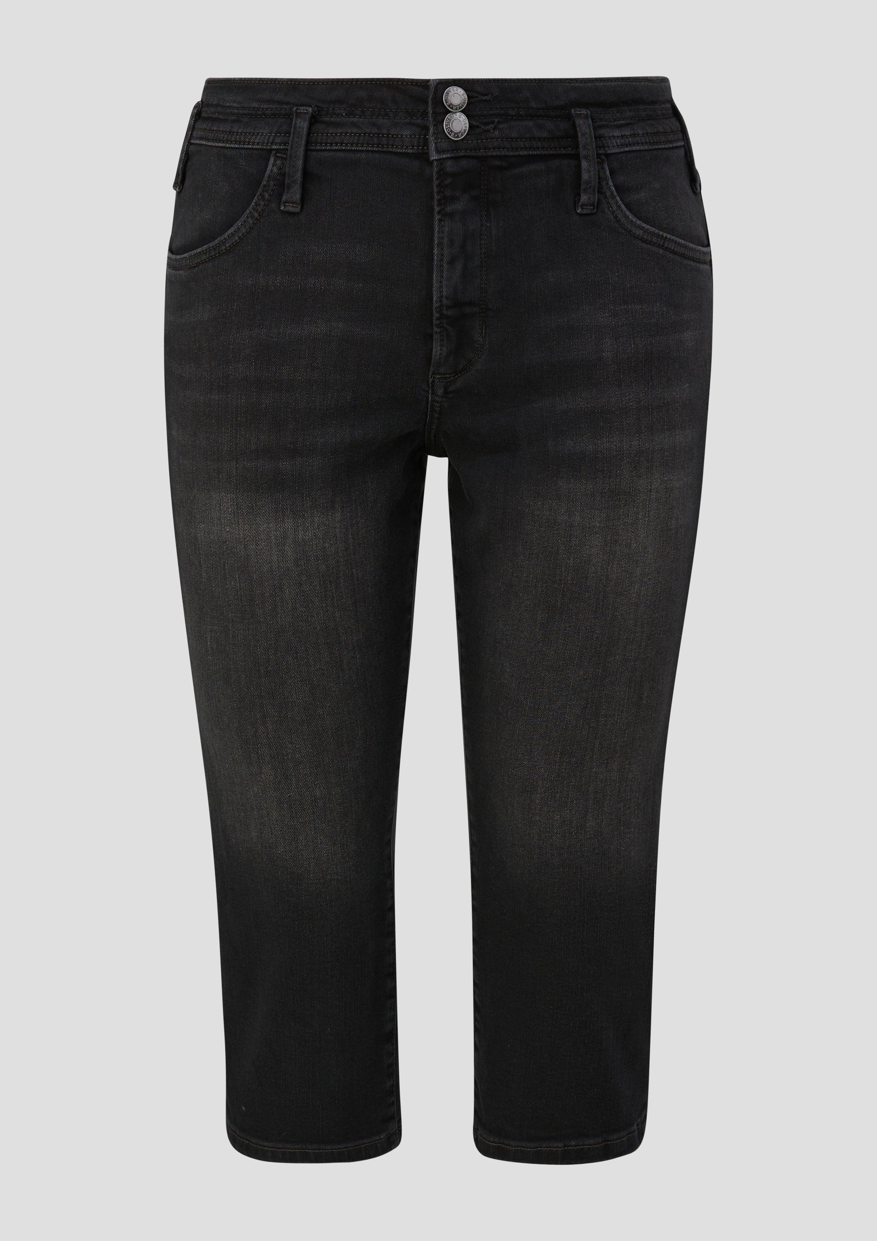 s.Oliver Stoffhose Denim-Capri / Mid Rise günstig online kaufen