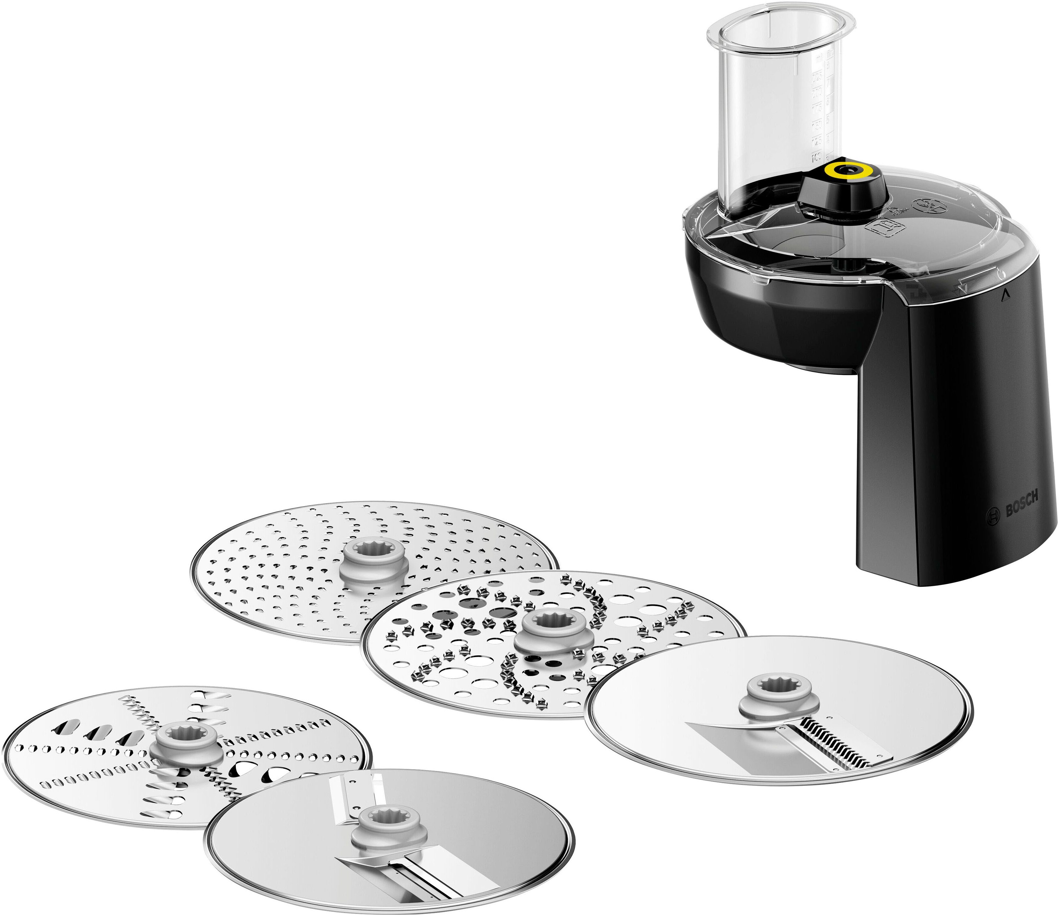 BOSCH Küchenmaschinen Zubehör-Set VeggieLove Set MUZS68VL, Zubehör für Bosch Küchenmaschine Serie 6 und Serie 8 OptiMUM