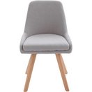 INOSIGN Esszimmerstuhl Dilla, TOPSELLER! (Set, 2 St), im 1er und 2er Set, Webstoff Bezug, Sitzhöhe 48 cm, Küchenstuhl