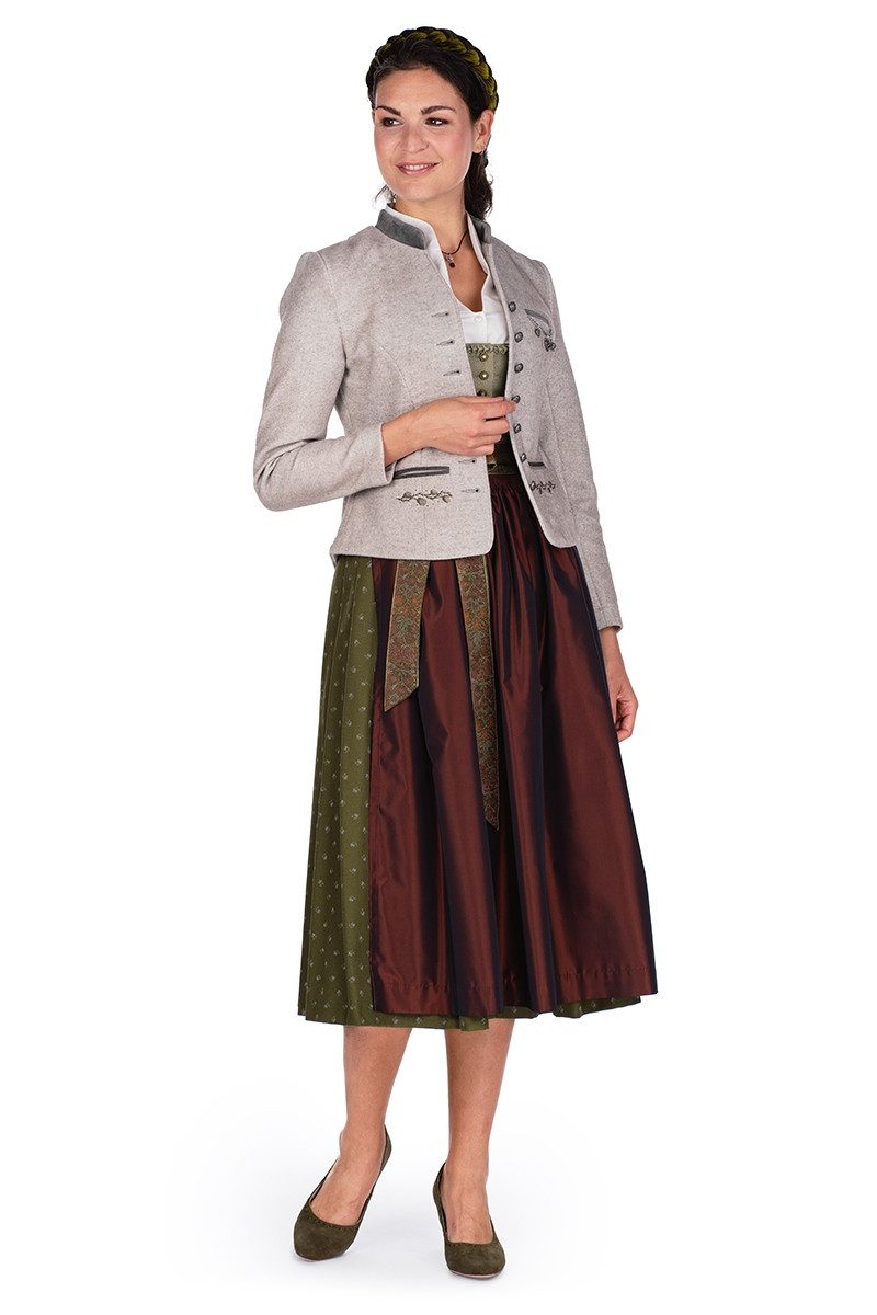 Hammerschmid Dirndl Dirndl lang 2tlg. - PILLERSEE - helloliv/oliv/rost