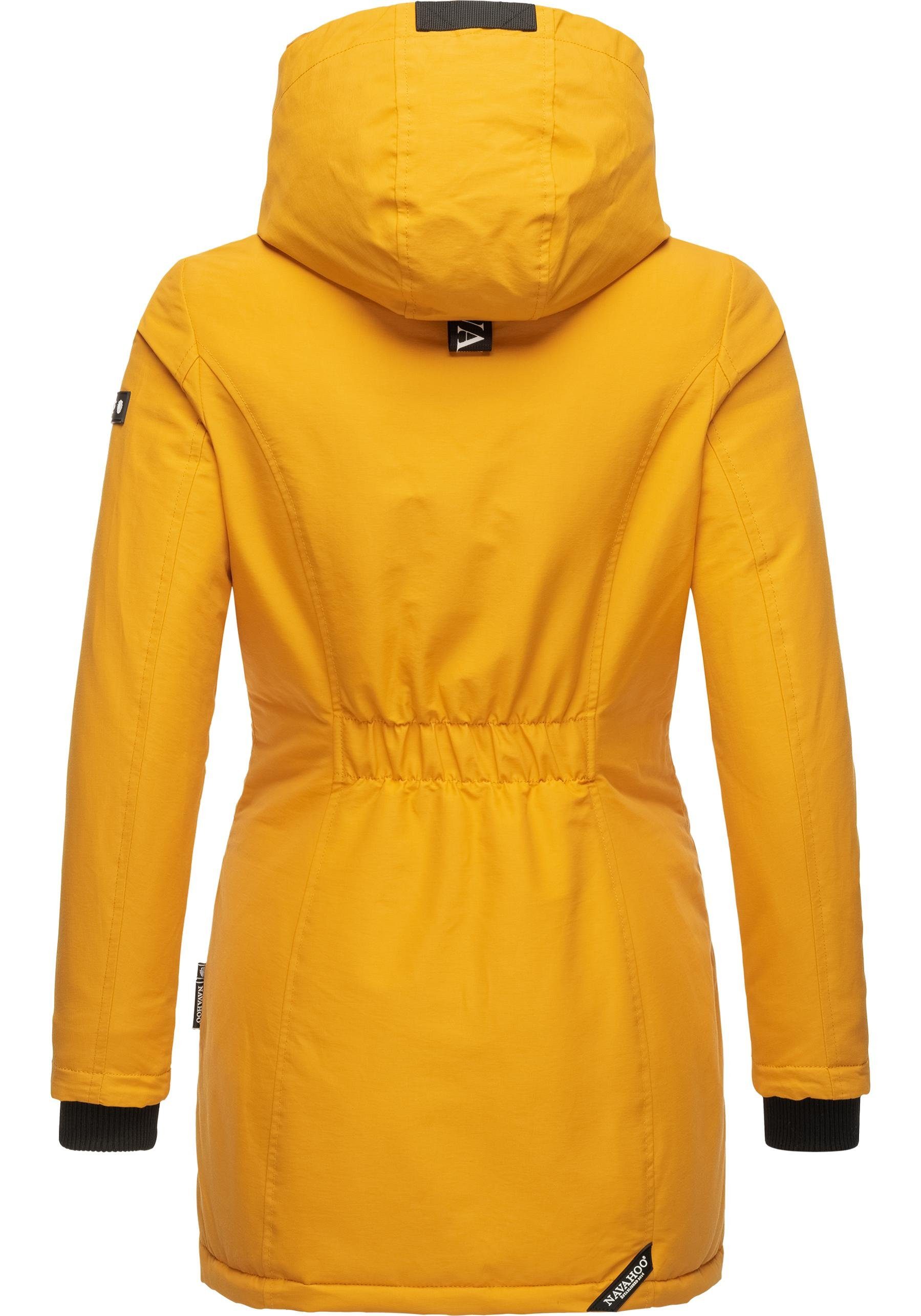Navahoo Winterjacke Blizzardstorm Warm gefütterter Wintermantel mit Kapuze