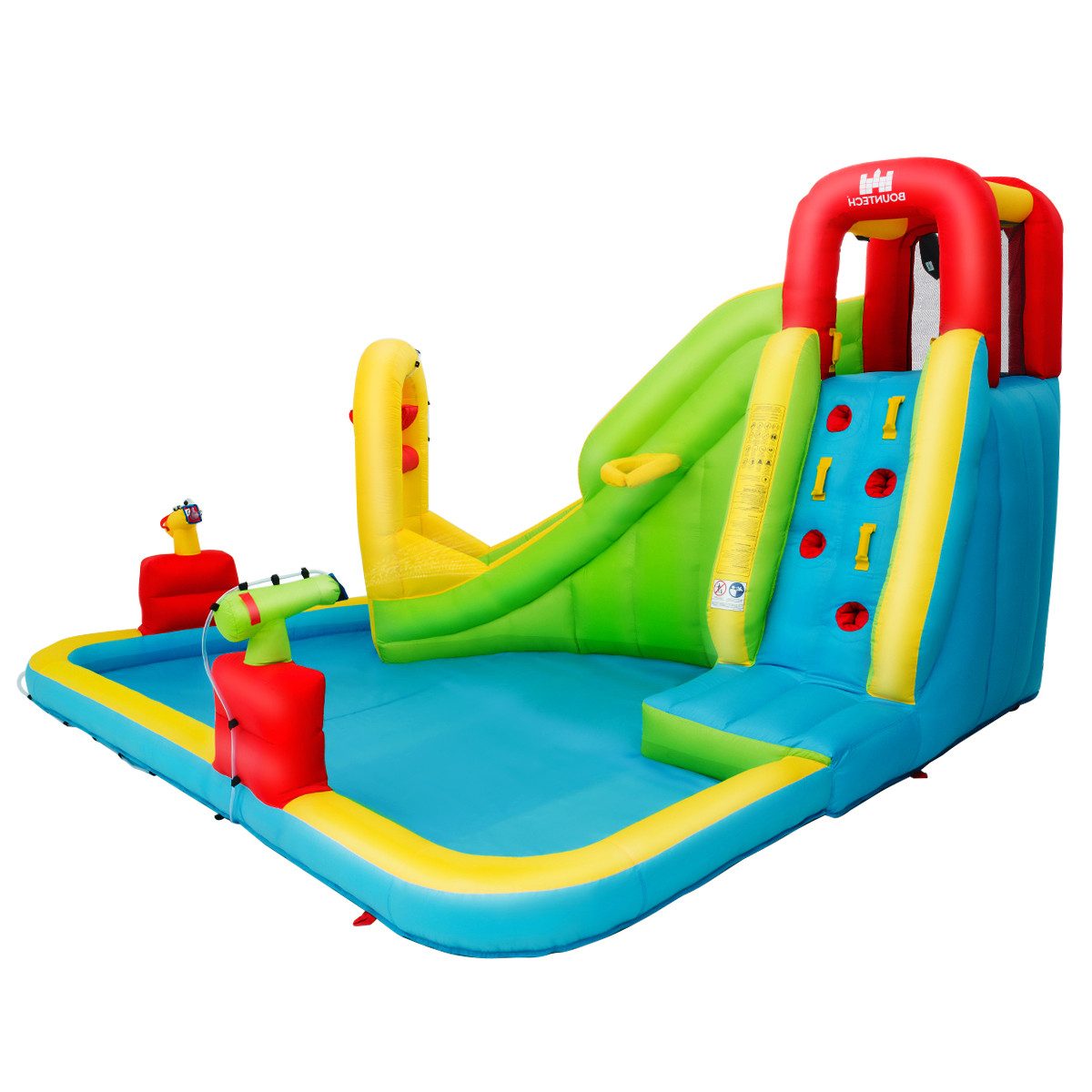 KOMFOTTEU Wasserrutsche Wasserspielcenter, aus Oxford-Stoff günstig online kaufen