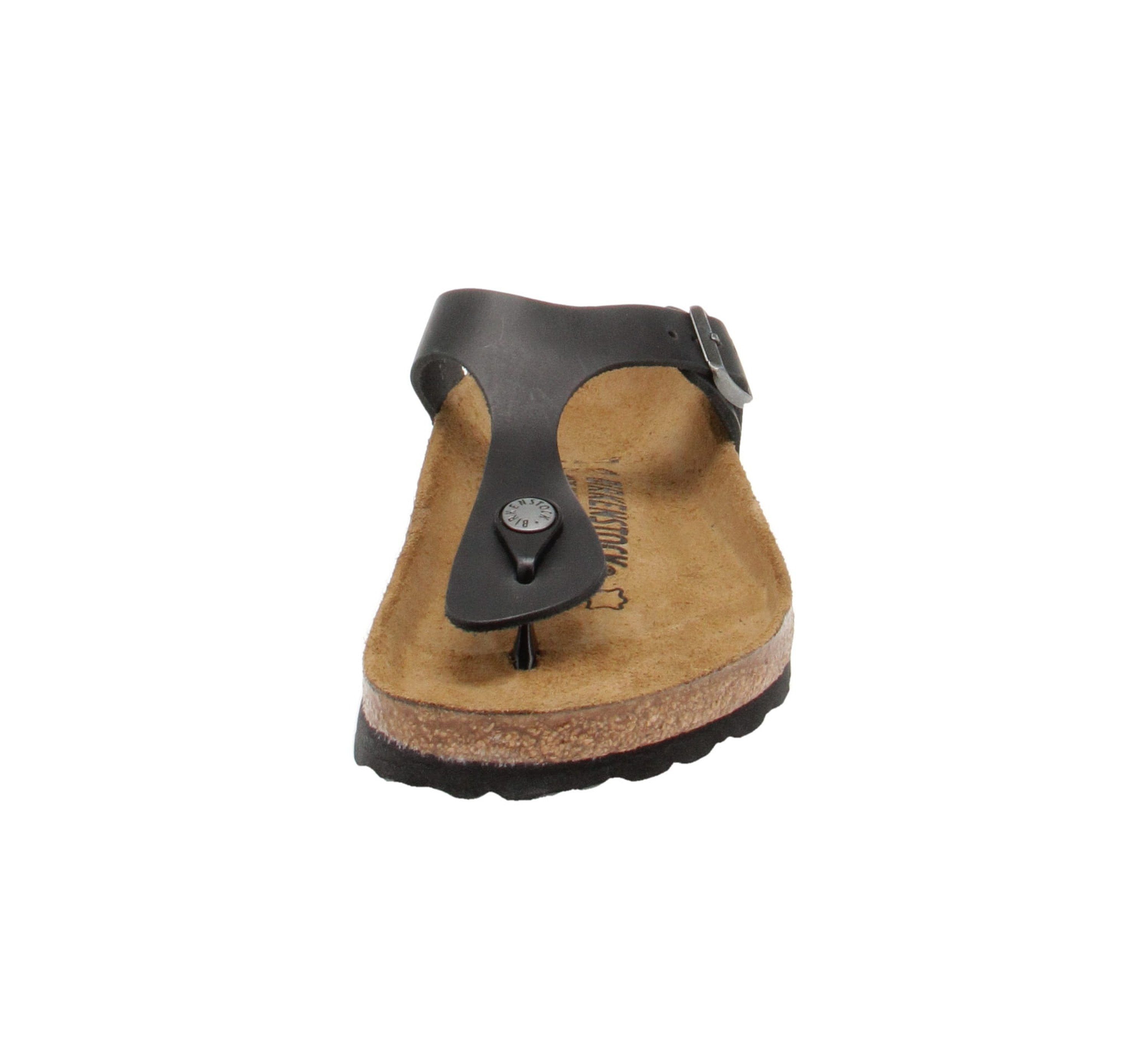 Birkenstock Birkenstock 845251 Gizeh FL - Damen Schuhe Pantoletten - Schwarz Sandale