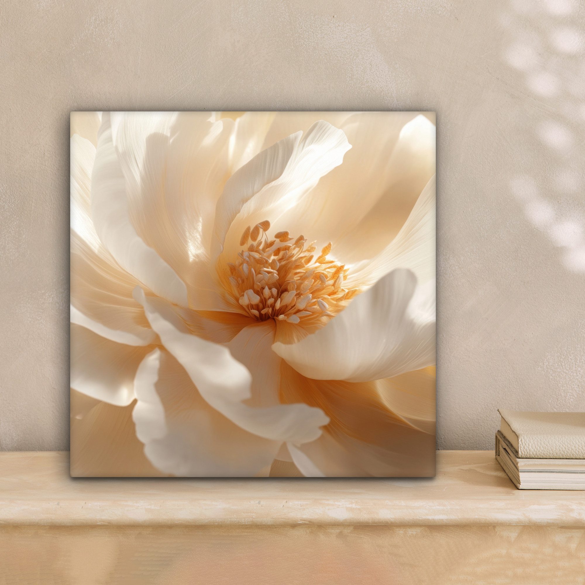 OneMillionCanvasses® Leinwandbild Nahaufnahme - Pfingstrose - günstig online kaufen