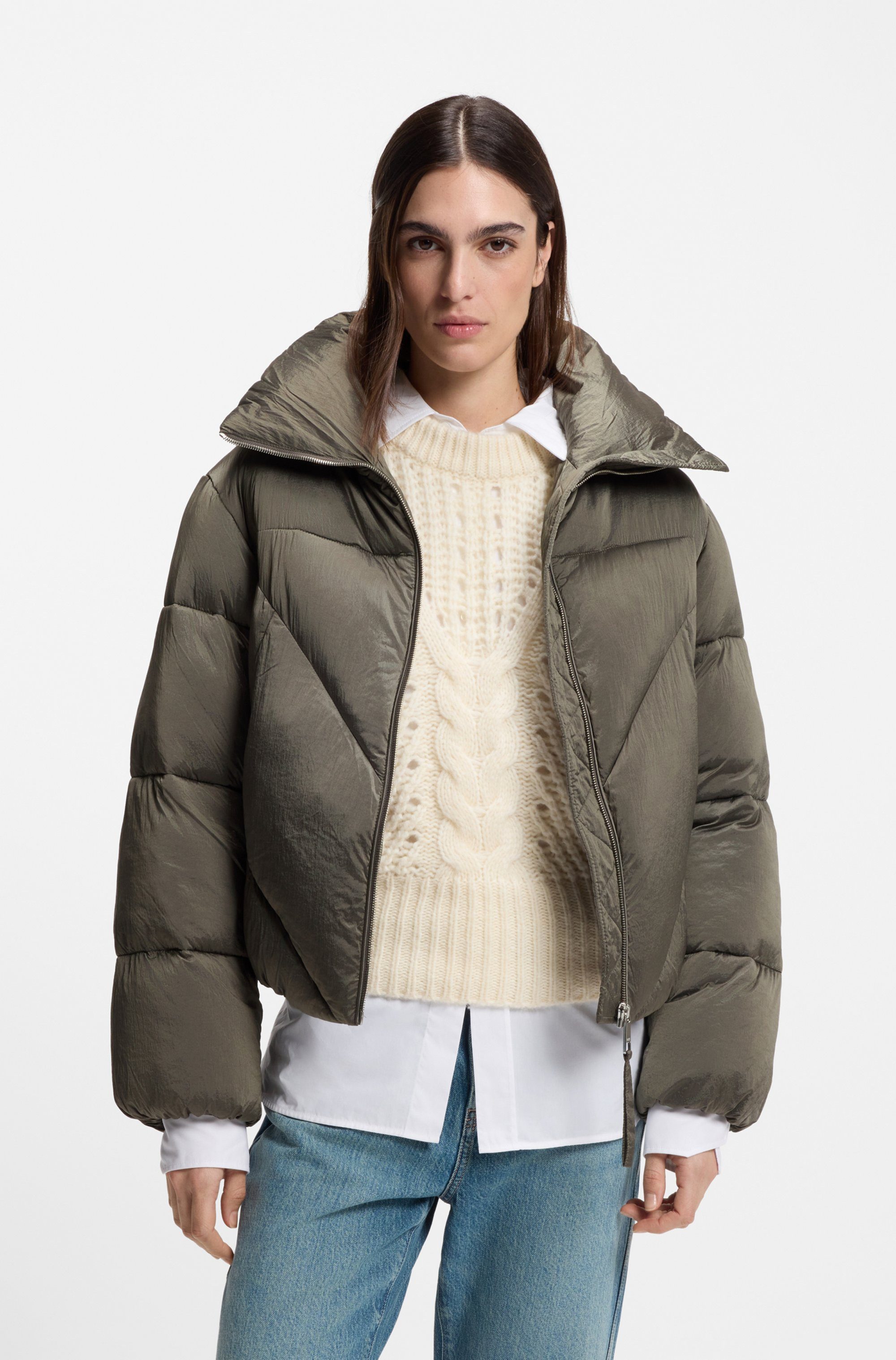 BOSS ORANGE Steppjacke Padilena Premium Damenmode günstig online kaufen