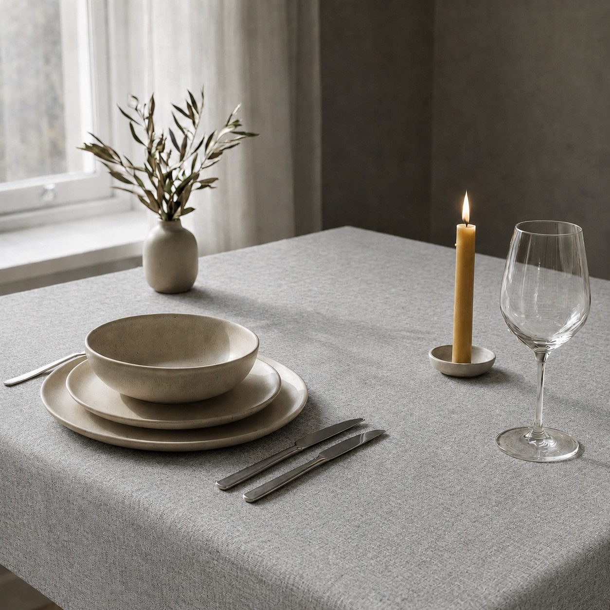 OTTO home Tischdecke Meellon (1-tlg), wasserabweisend, unifarben, verschiedene Größen