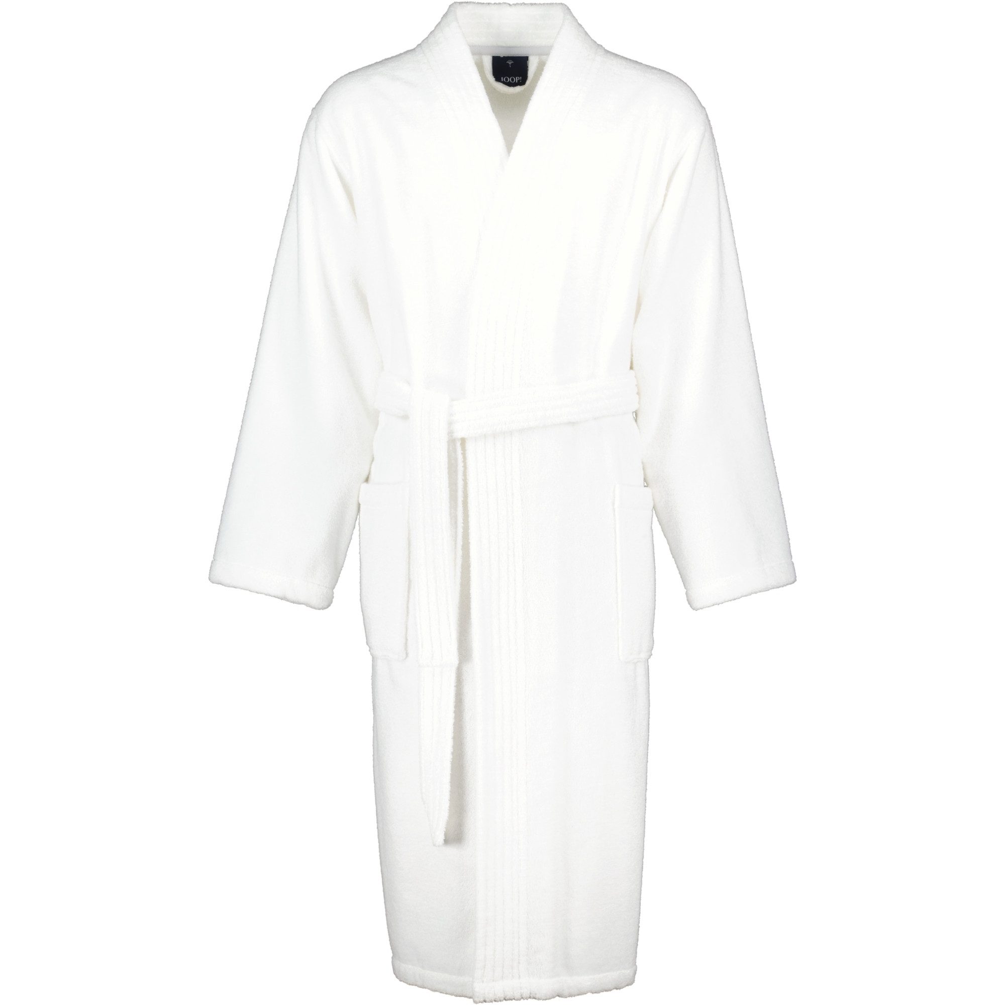 JOOP! Herrenbademantel 1647 Kimono Frottier, Kimono, 100% Baumwolle