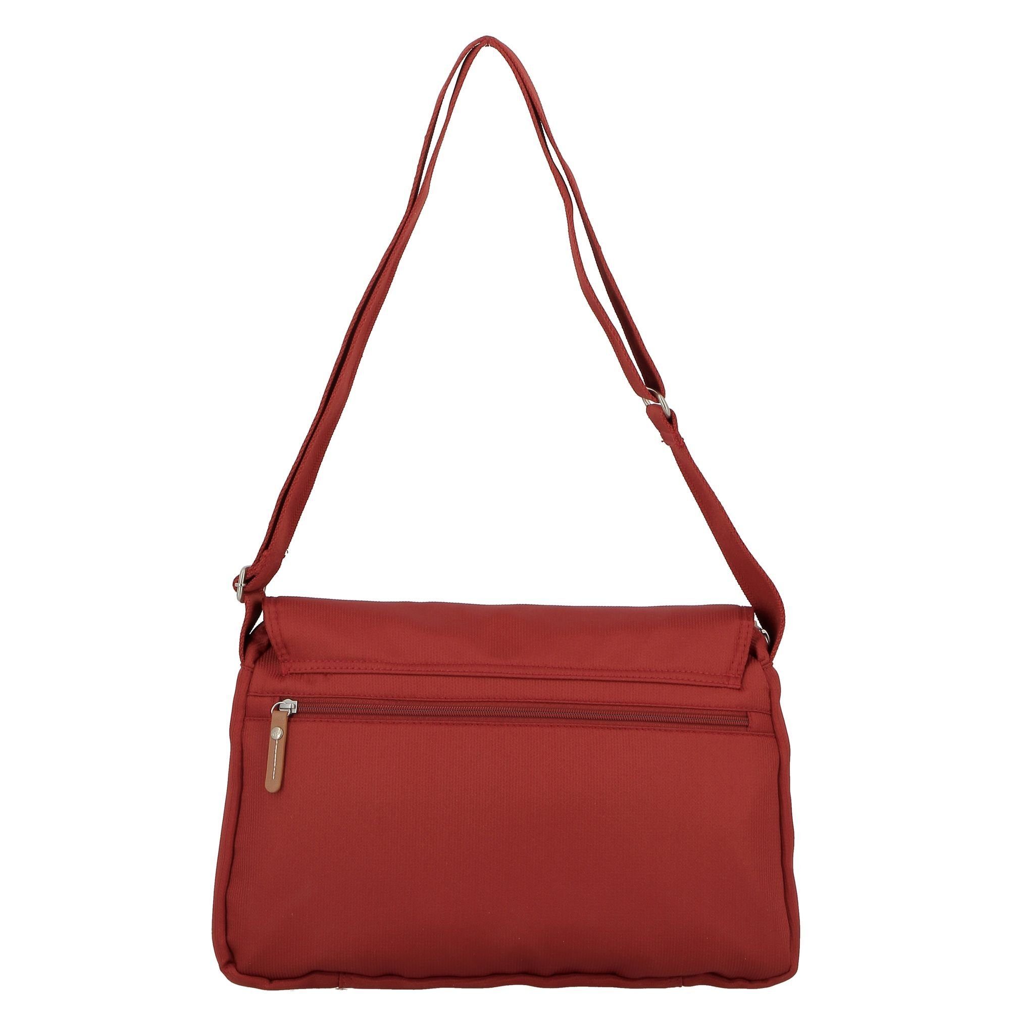 Jump Messenger Bag Etretat, Nylon rouge