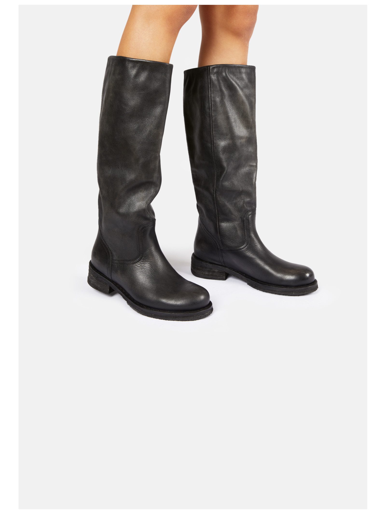 Felmini Stiefel Leder . Stiefel