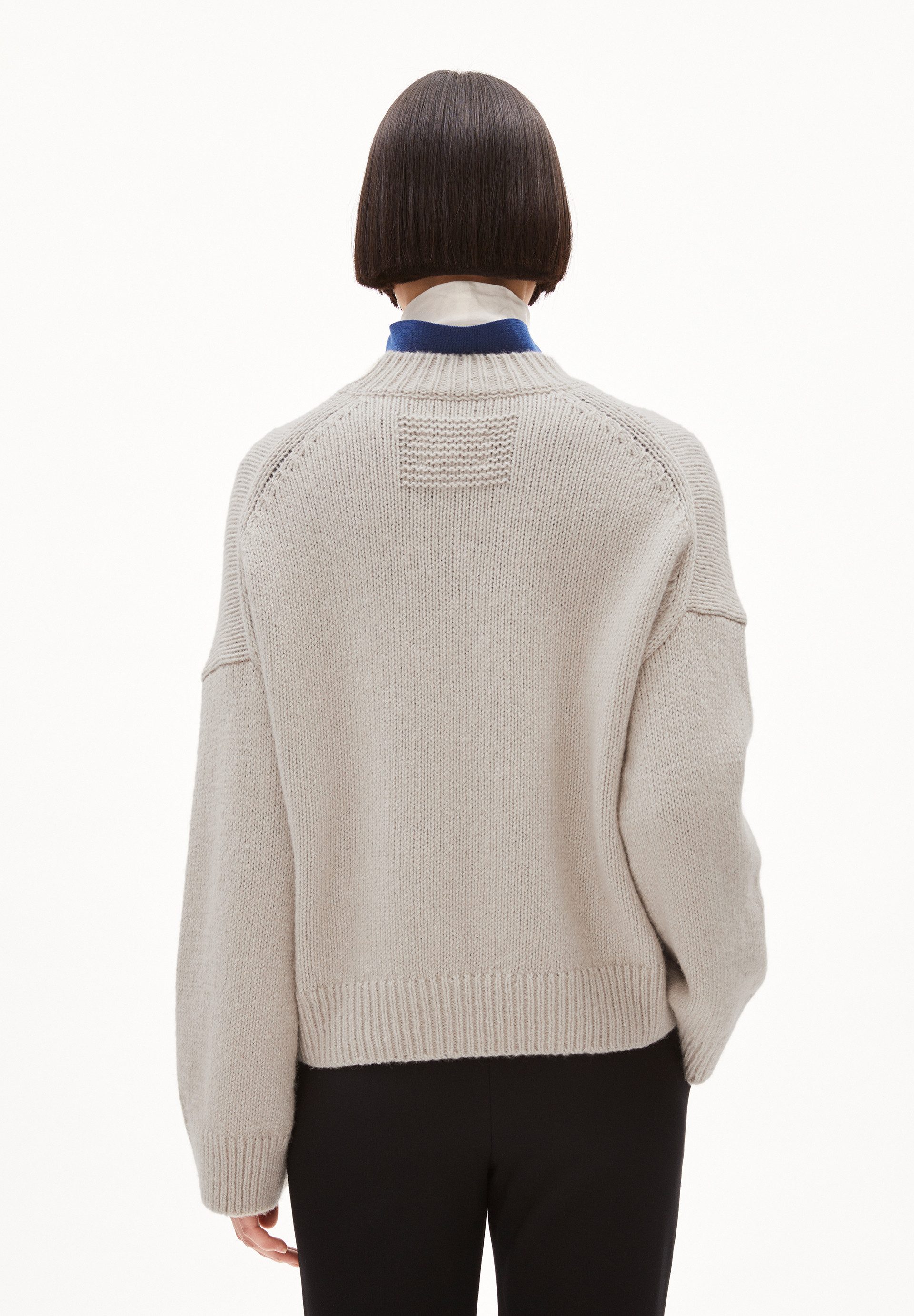 Armedangels Strickpullover SADNAA SOLID Oversized Fit