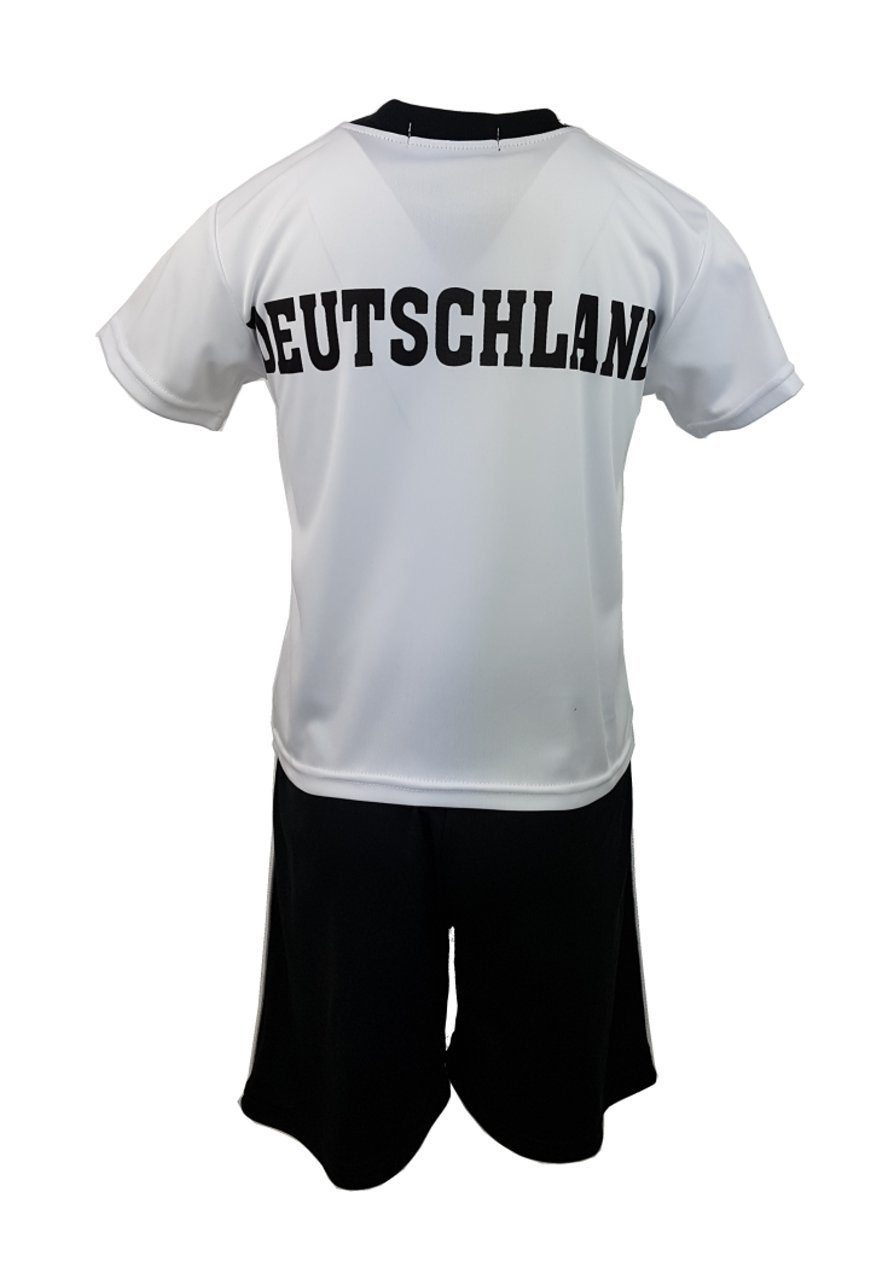 Hessis Fußballtrikot Fan Shorts) Trikot Germany js882 Set Deutschland Shorts + (T-Shirt 