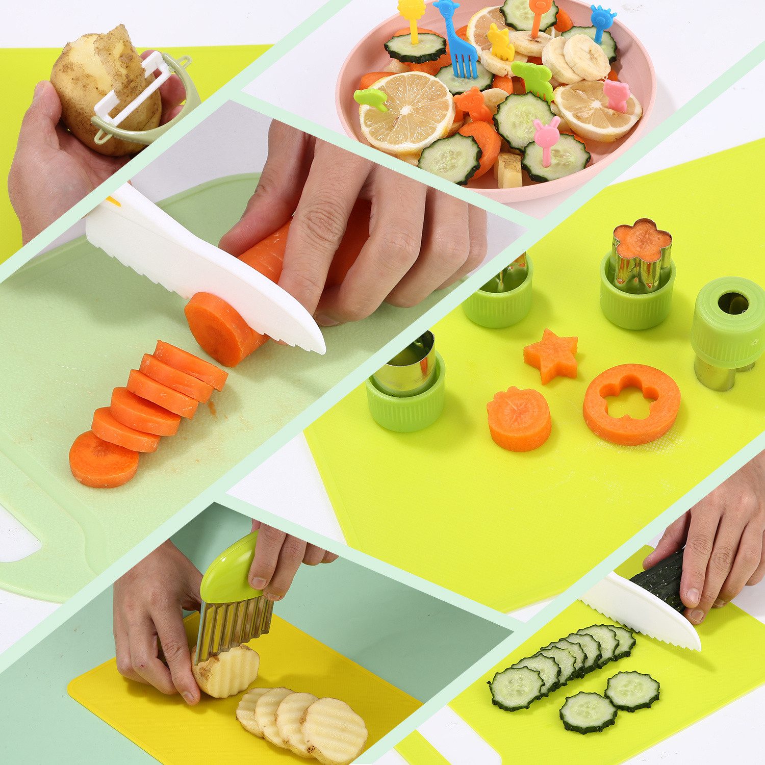 SinLaw Kinder-Küchenset Messerspielzeug für Kinder, lustige Küchenspiele, L günstig online kaufen