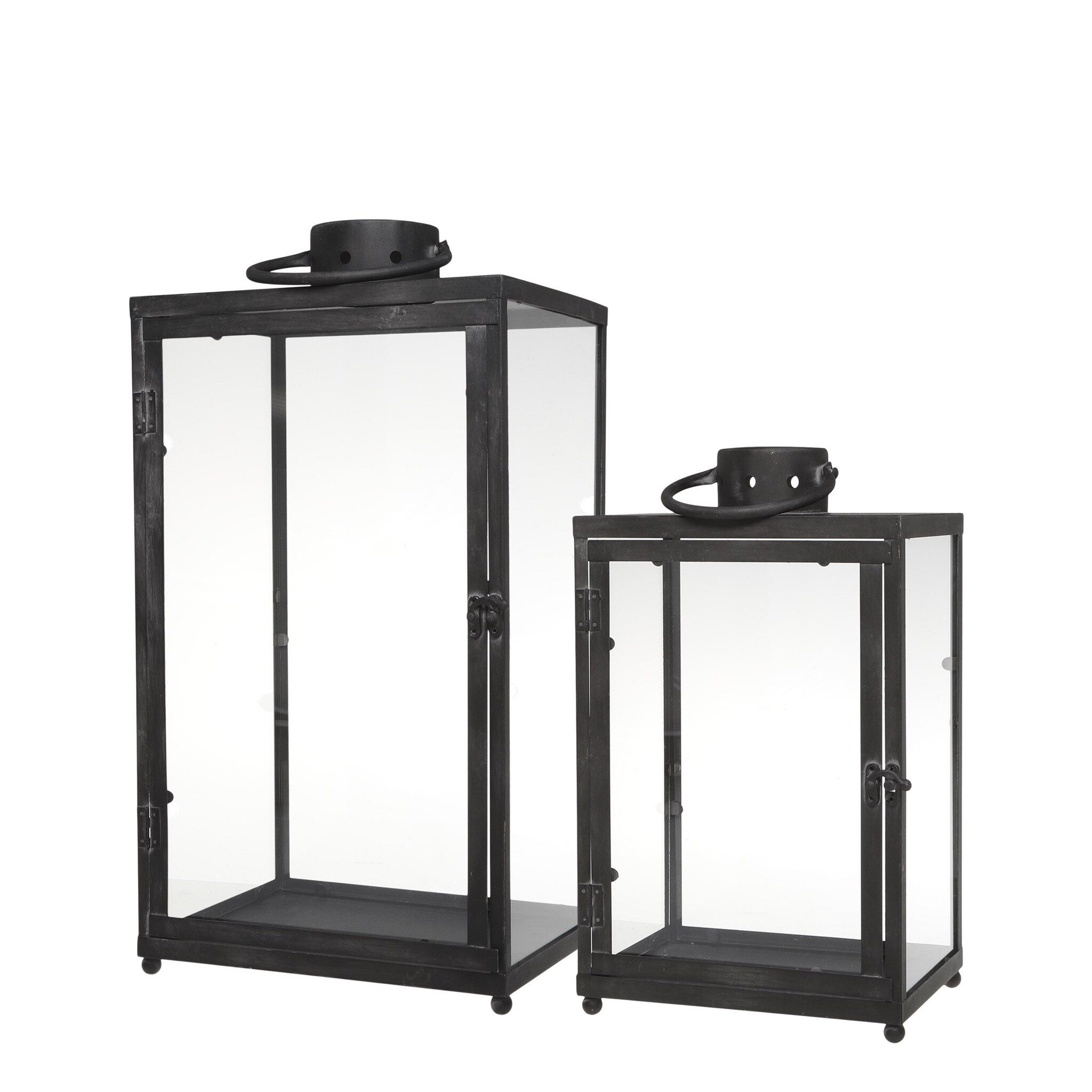 Chic Antique Laterne 2er Set Metall