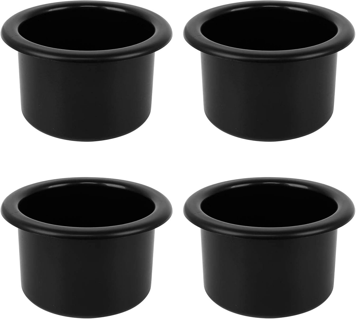FELIXLEO Motorhalterung 4 Stück Becherhalter Kunststoff 79mm Sofa Auto Schwarz (1-St)