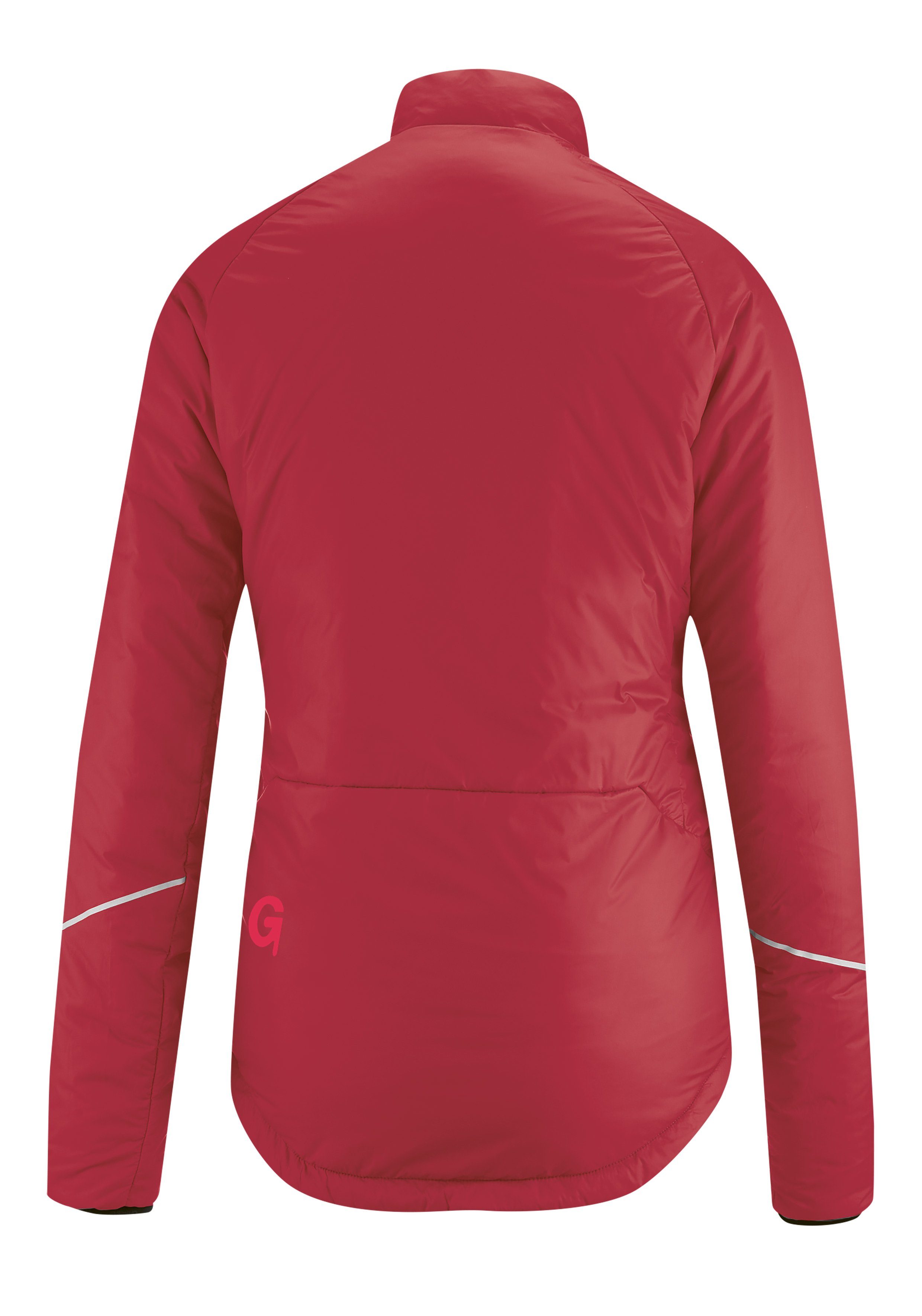 Gonso Fahrradjacke SORIO Damen atmungsaktive warme neonpink Wendejacke Primaloft-Jacke, und