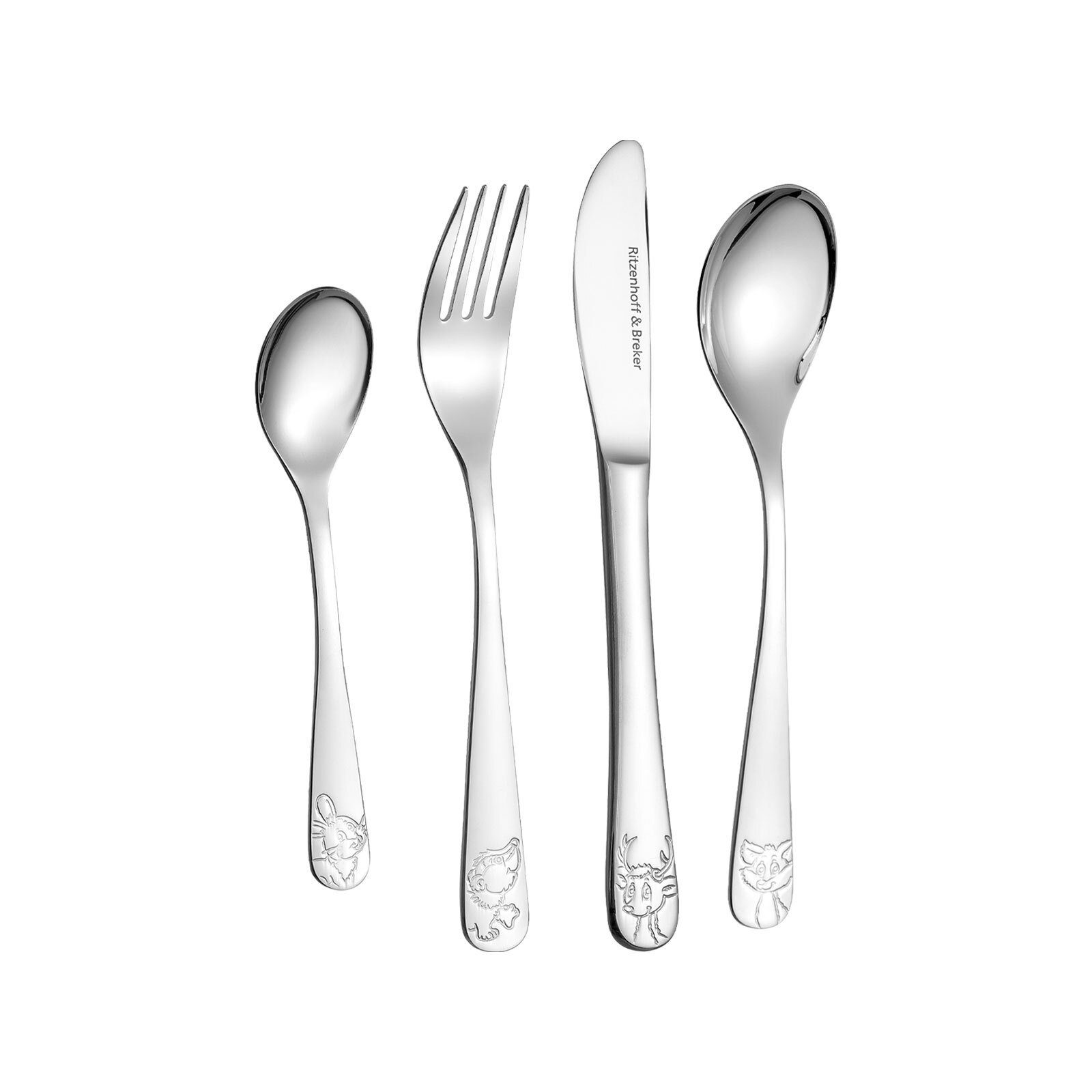 Palleon Einhorn Kinder-Geschirr Set - Teller, Müslischale & Tasse | BPA