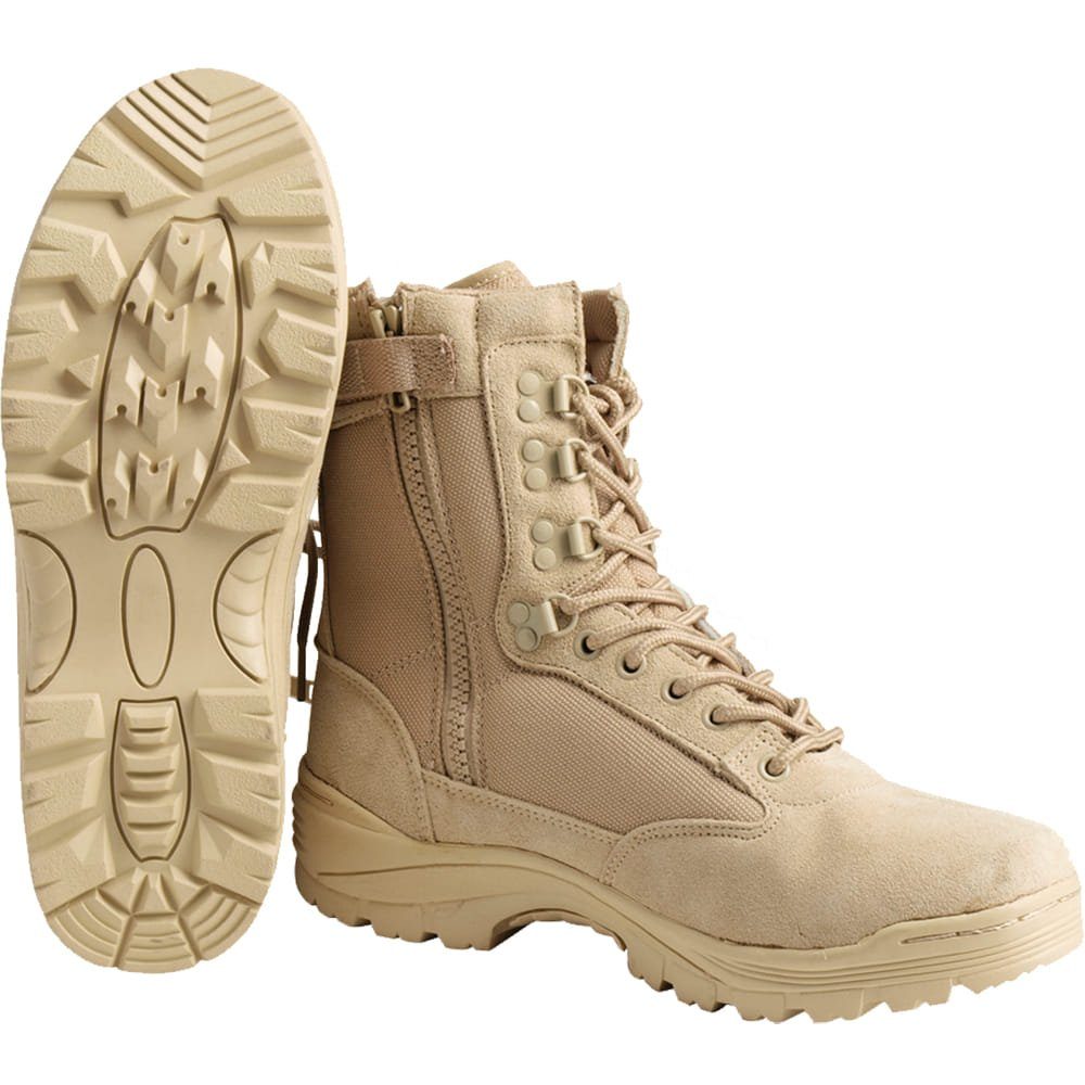 Mil-Tec Army Tactical Boot mit Zipper Stiefel günstig online kaufen