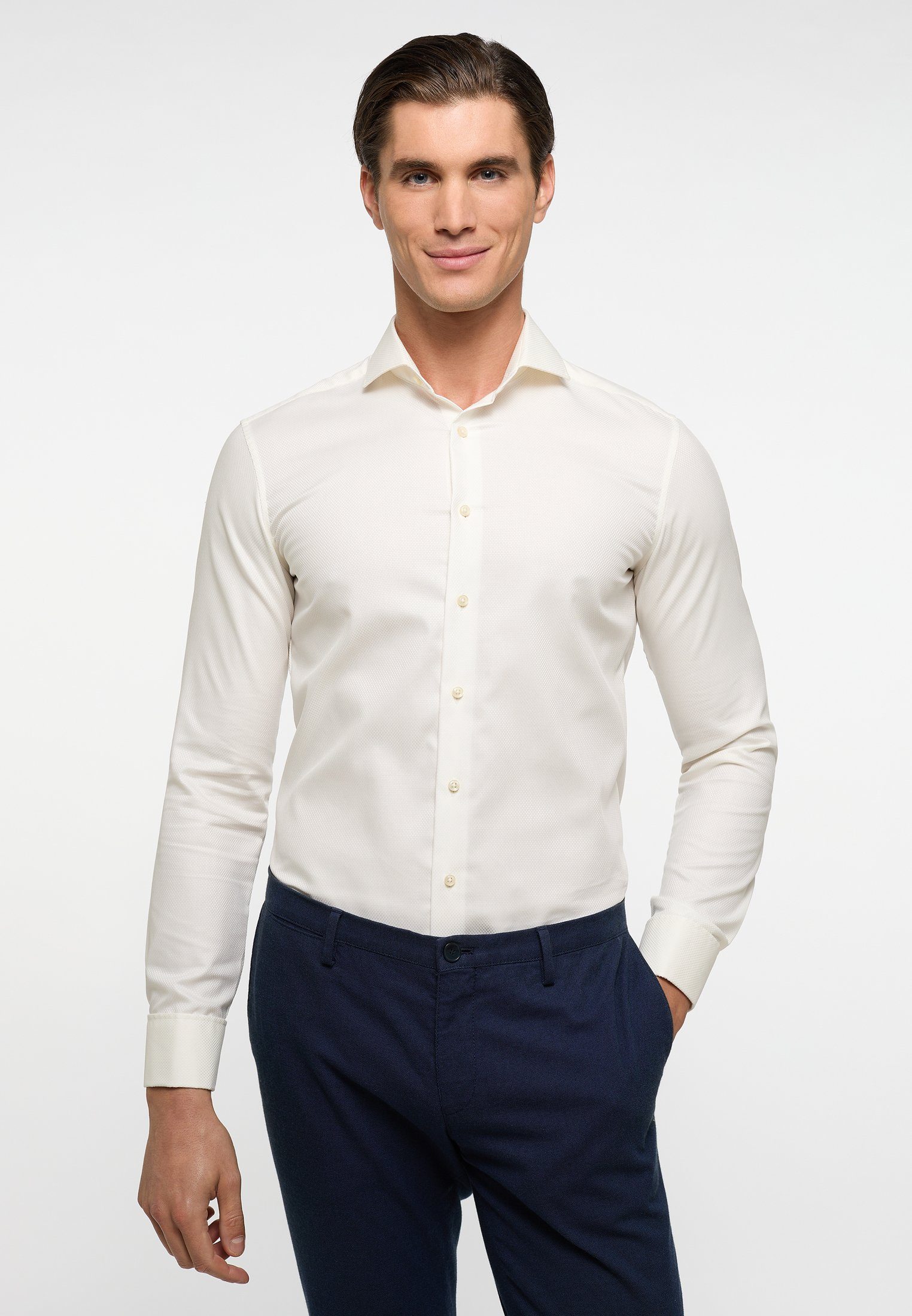 Eterna Langarmhemd SLIM FIT NON IRON günstig online kaufen