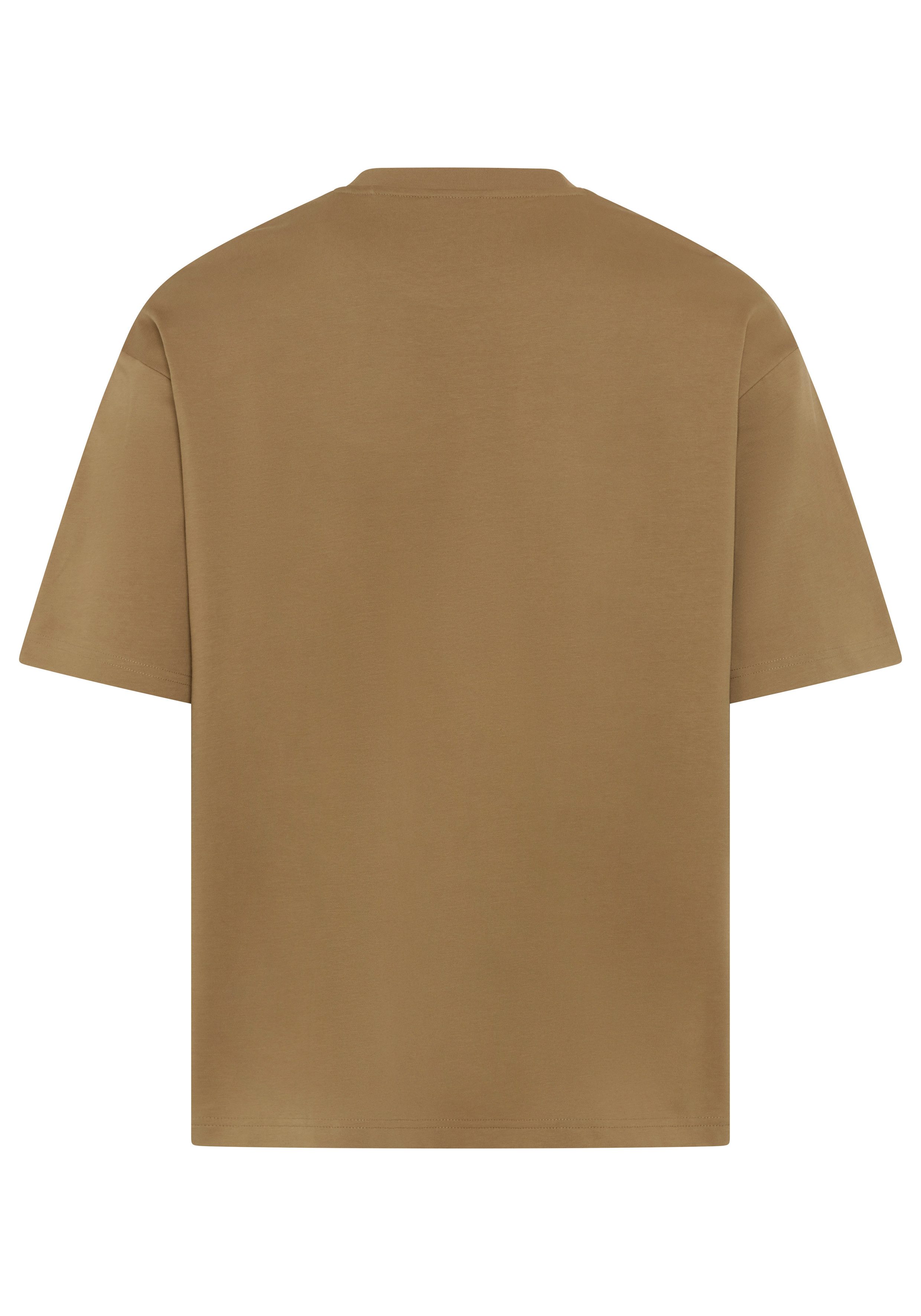 HUGO T-Shirt Dinkee Oversized-Fit, reine Baumwolle, Logo-Druck