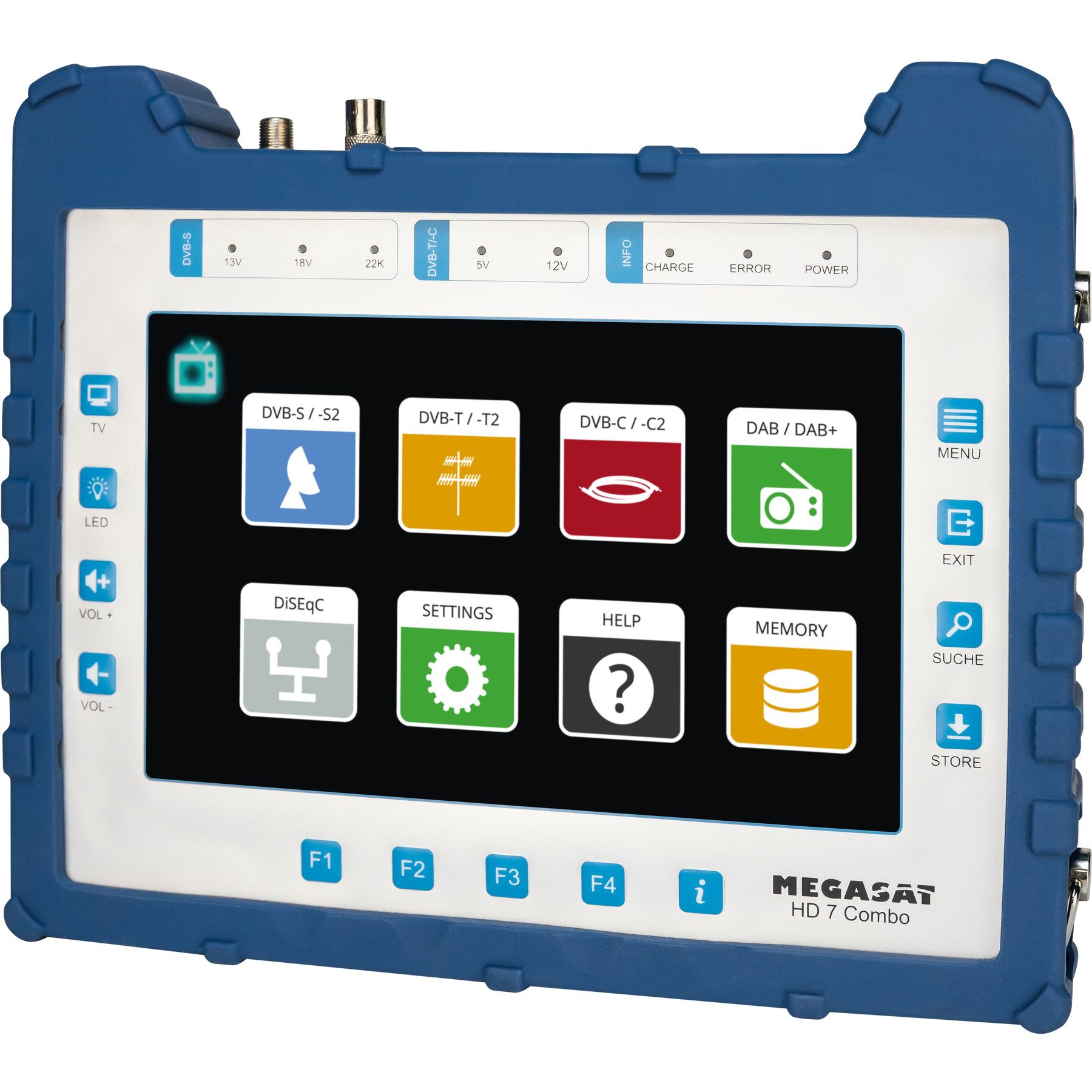 Satfinder MEGASAT, Sat-Messgerät HD 7 Combo