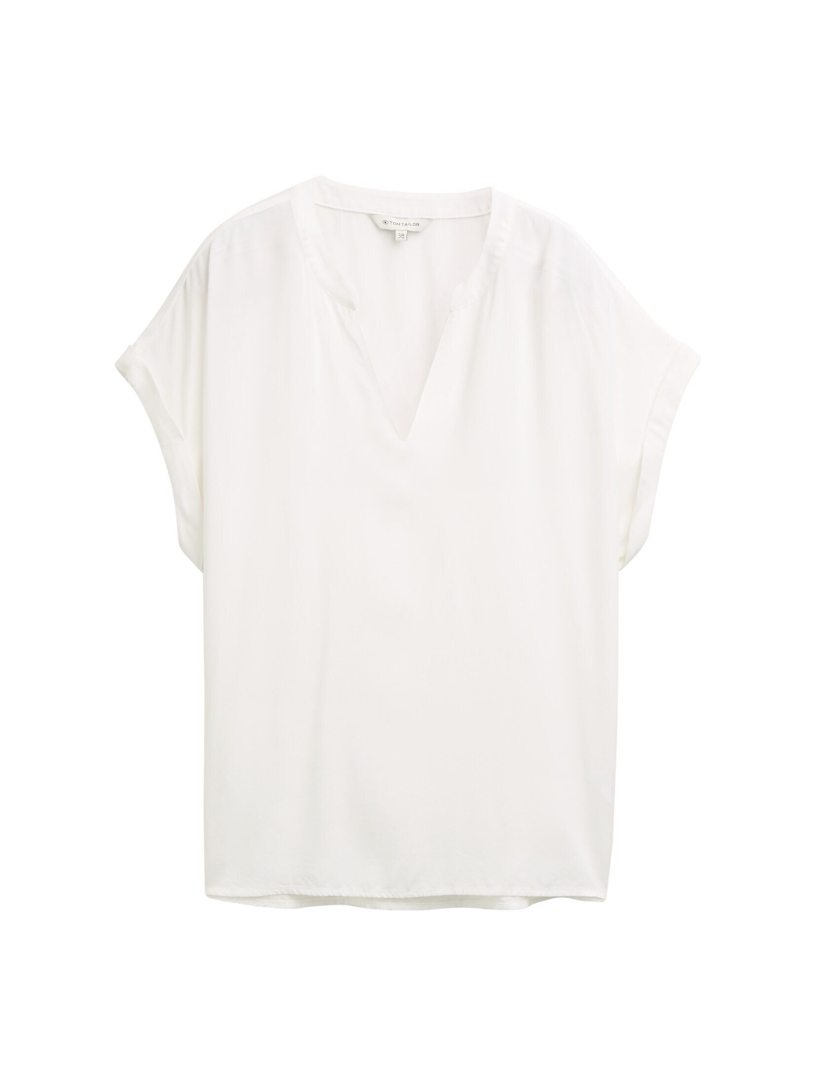 TOM TAILOR Kurzarmbluse Loose Fit Bluse günstig online kaufen