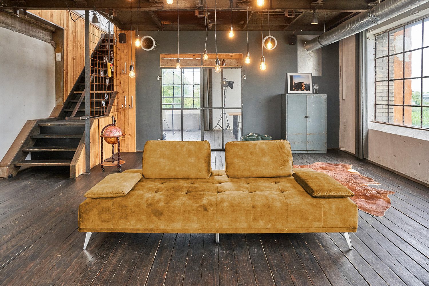 KAWOLA Schlafsofa WIOLO, Daybed Stoff, mit günstig online kaufen