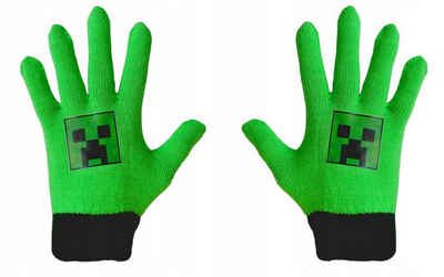 Minecraft Strickhandschuhe Minecraft Kinderhandschuhe Jungen + Mädchen Handschuhe