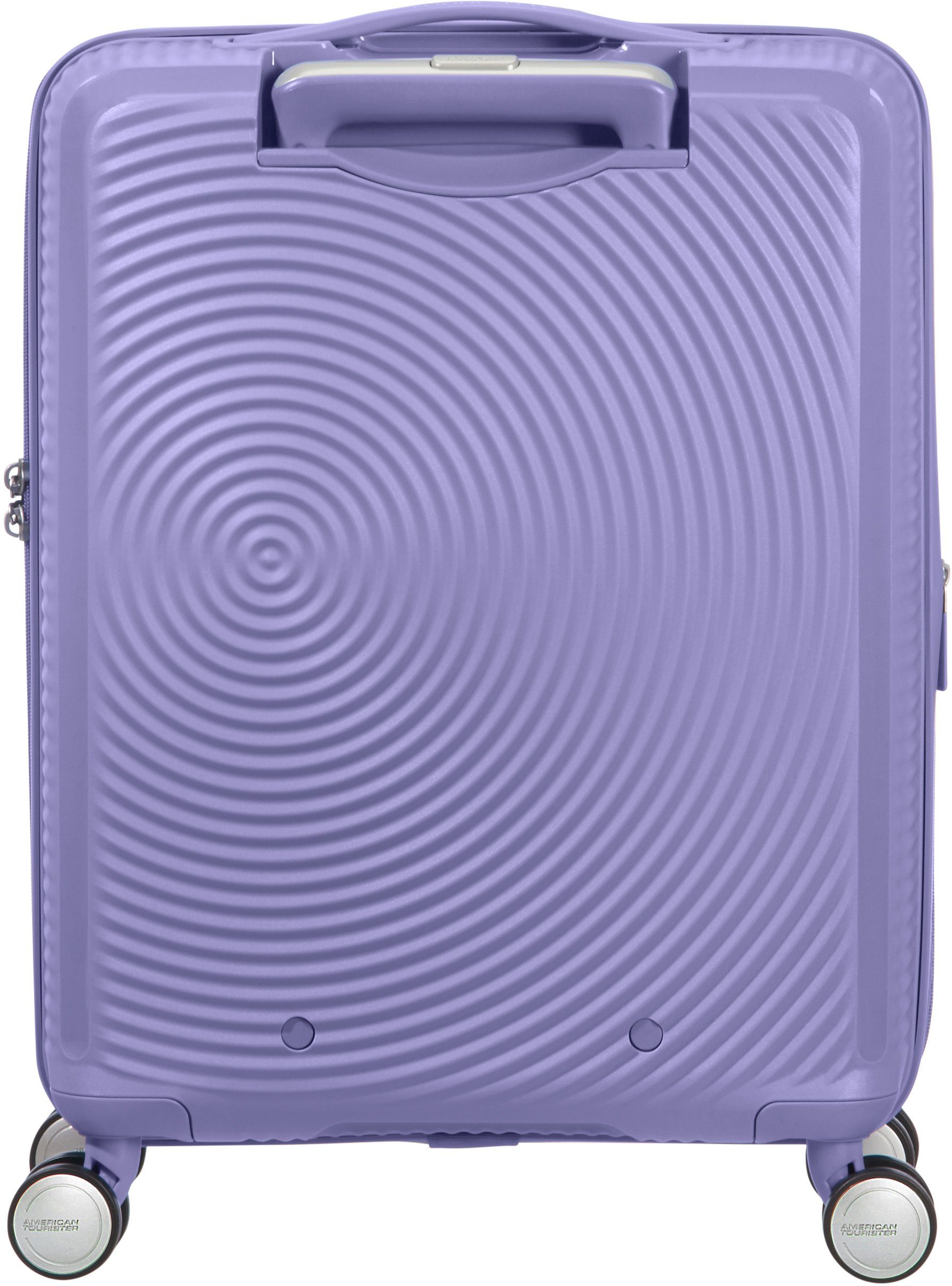 Lavender cm, Rollen, 4 Tourister® Hartschalen-Trolley Soundbox, mit 55 Volumenerweiterung American
