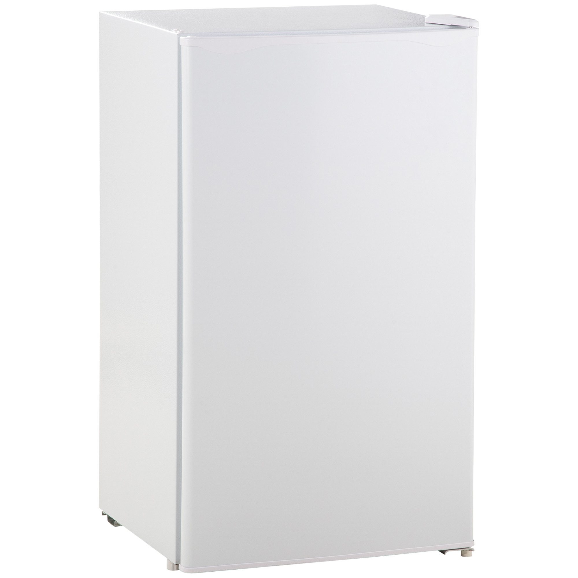 HOMCOM Table Top Kühlschrank HOMCOM 800-129V90WT, 84 cm hoch, 47.5 cm breit, für Camping, Büro, Schlafzimmer, Weiß