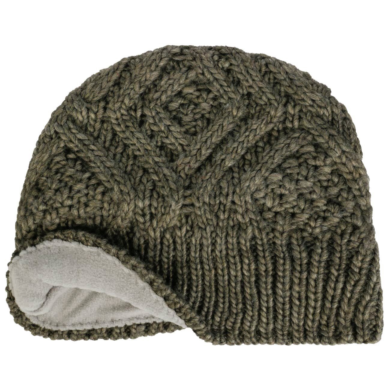 Beanie (1-St) oliv Seeberger Beanie Futter mit