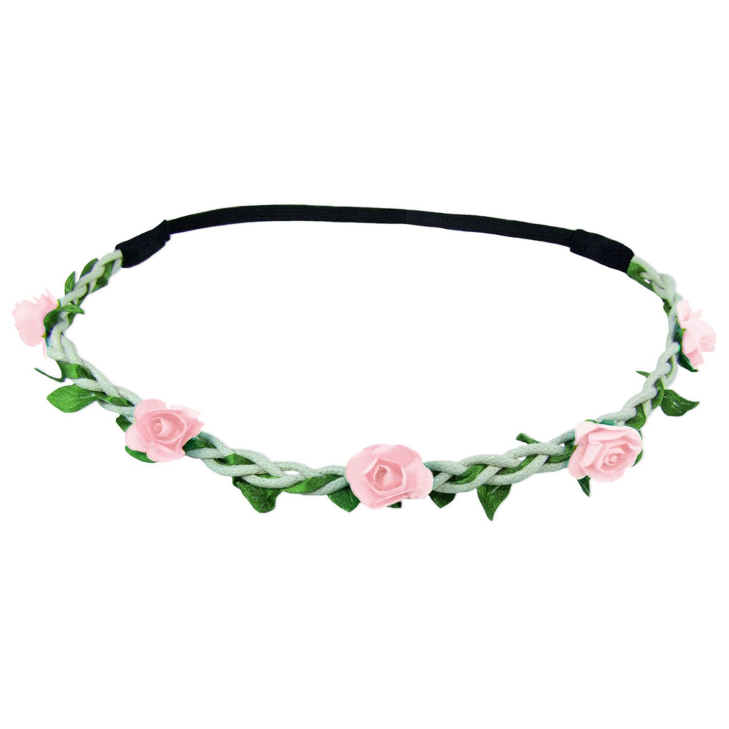 Trachtenland Haarreif Blumen Haarband "Bella" mit kleinen Rosen, Украшения для волос Hochzeit