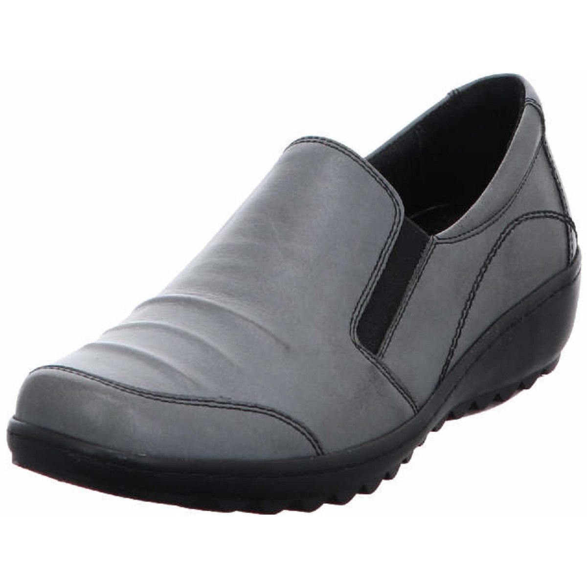 Sportliche Slipper für Damen in grau Slipper